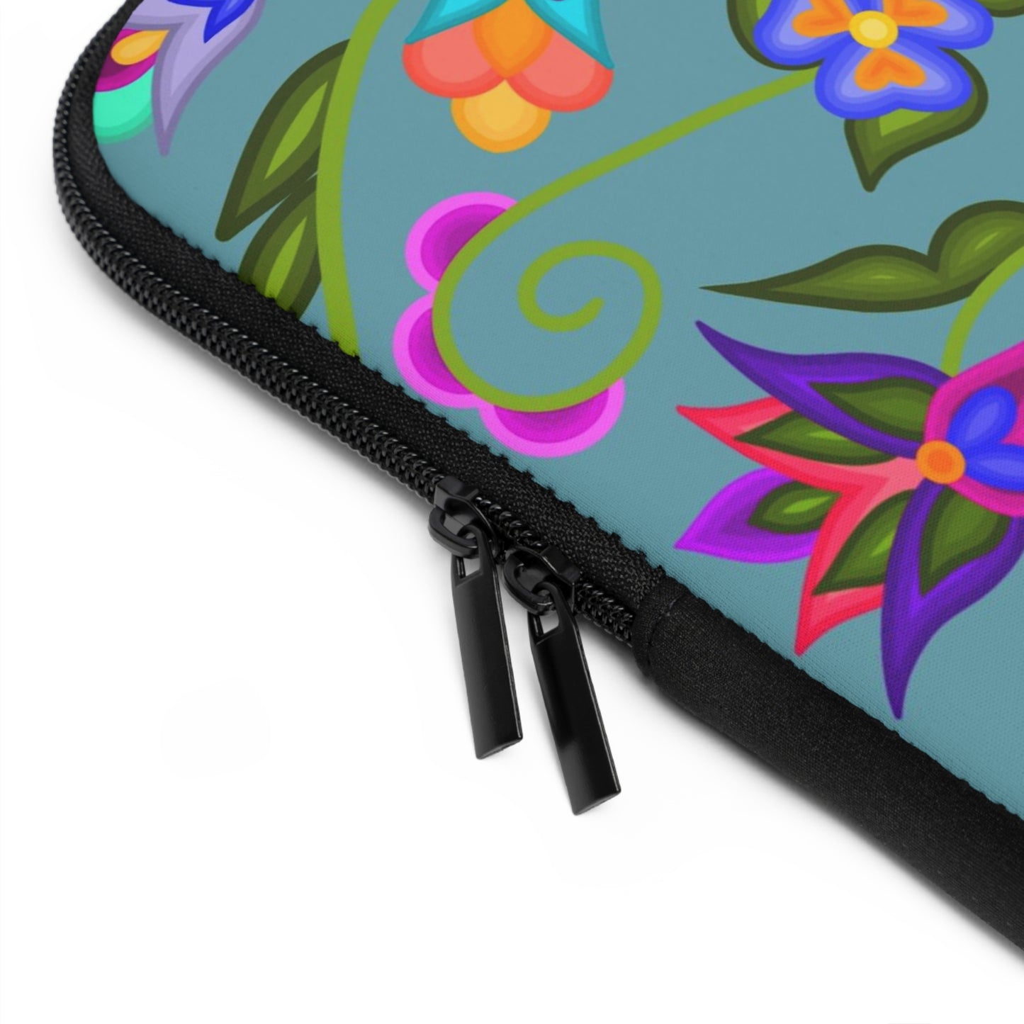 Ocean Floral Laptop Case