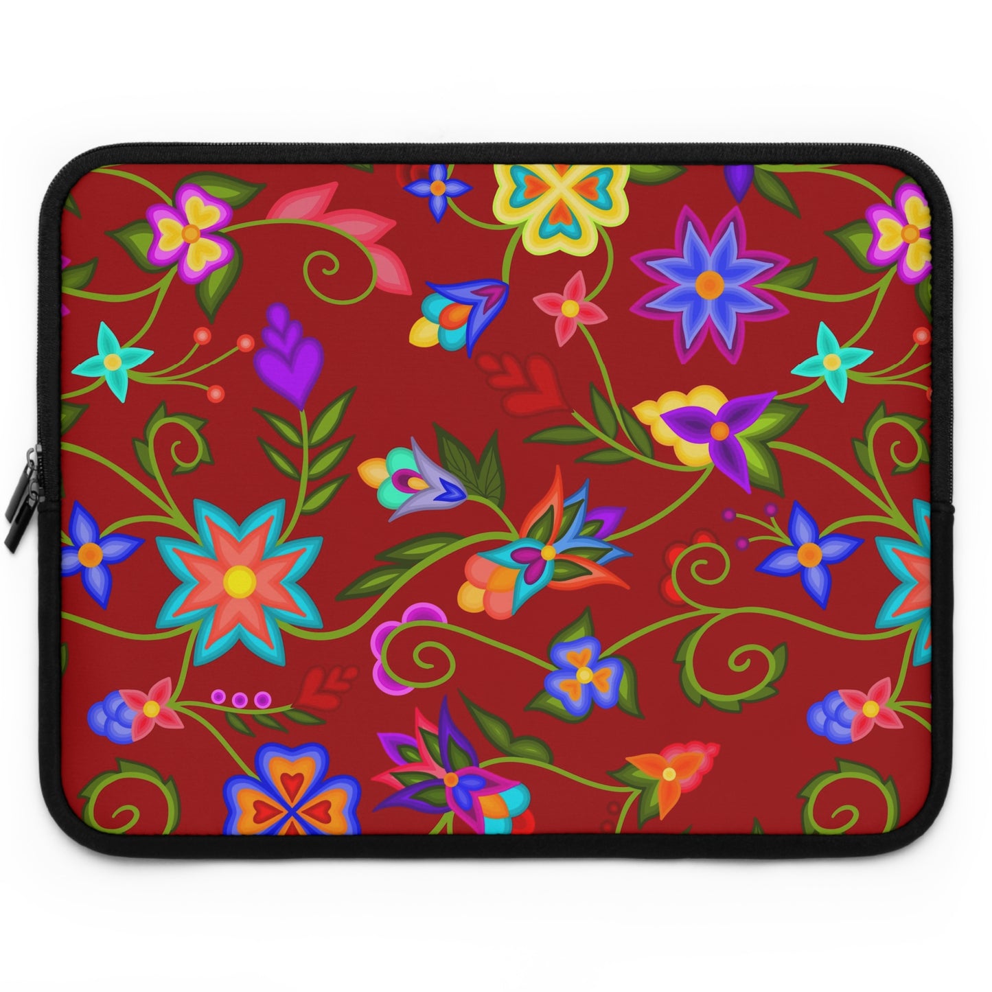 Cardinal Floral Laptop Sleeve