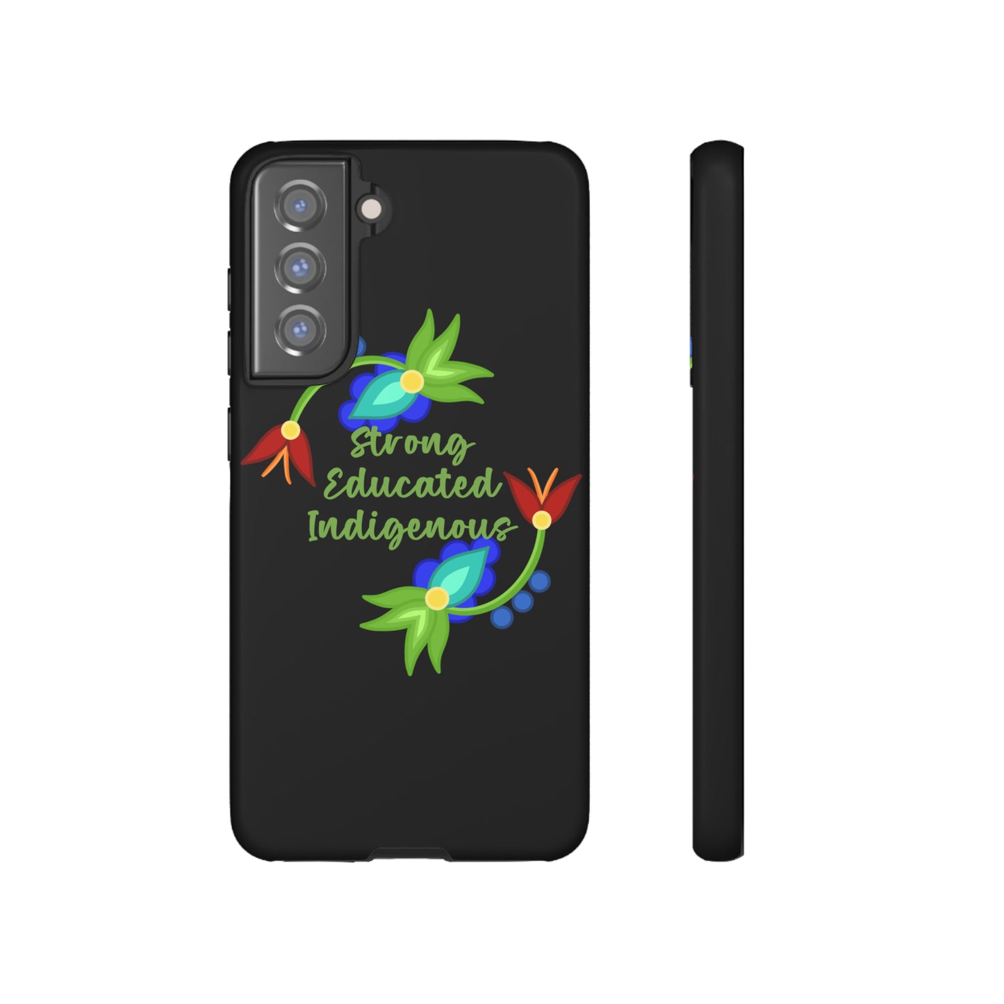 Strong Educated Indigenous Floral Phone Case