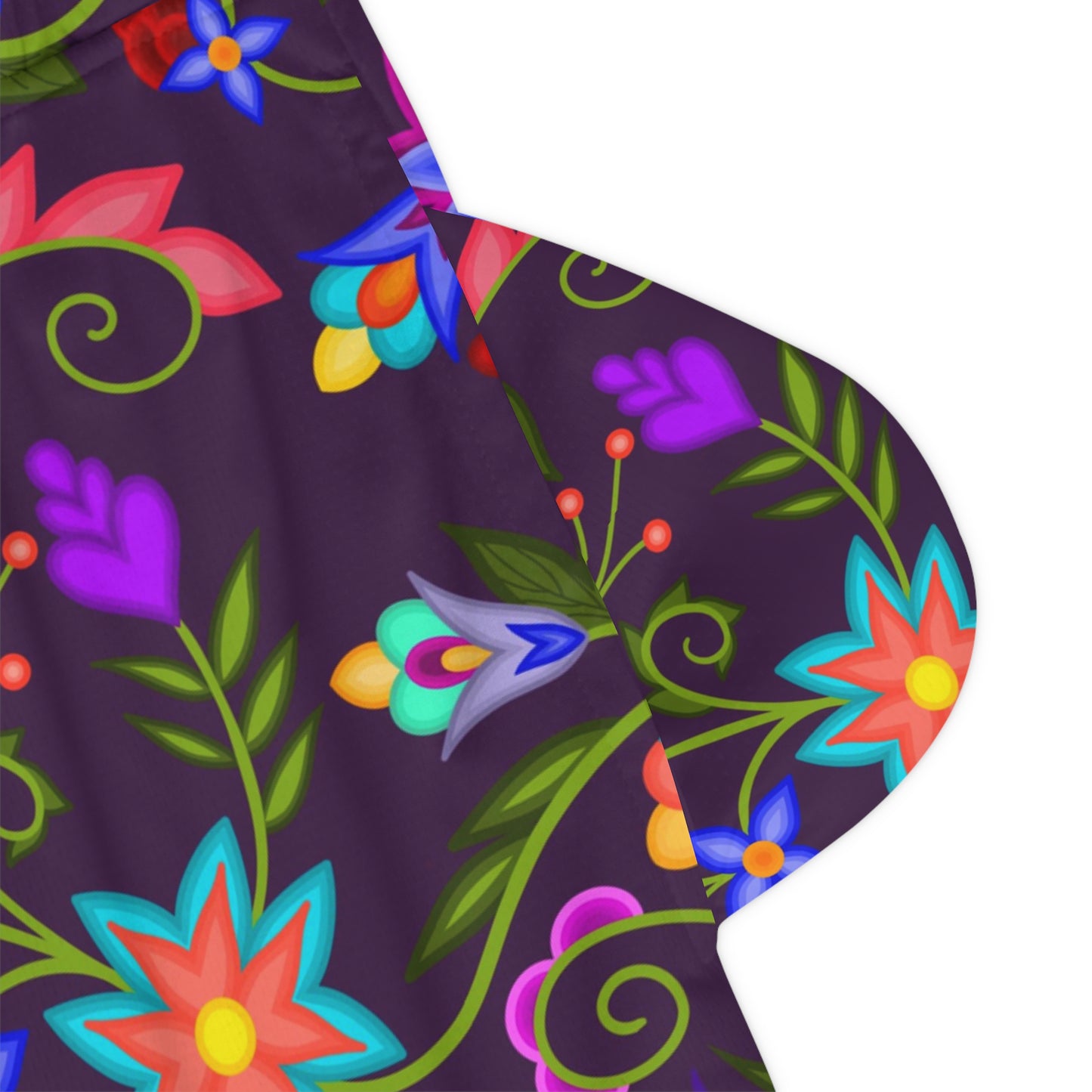 Amethyst Floral Basketball Shorts