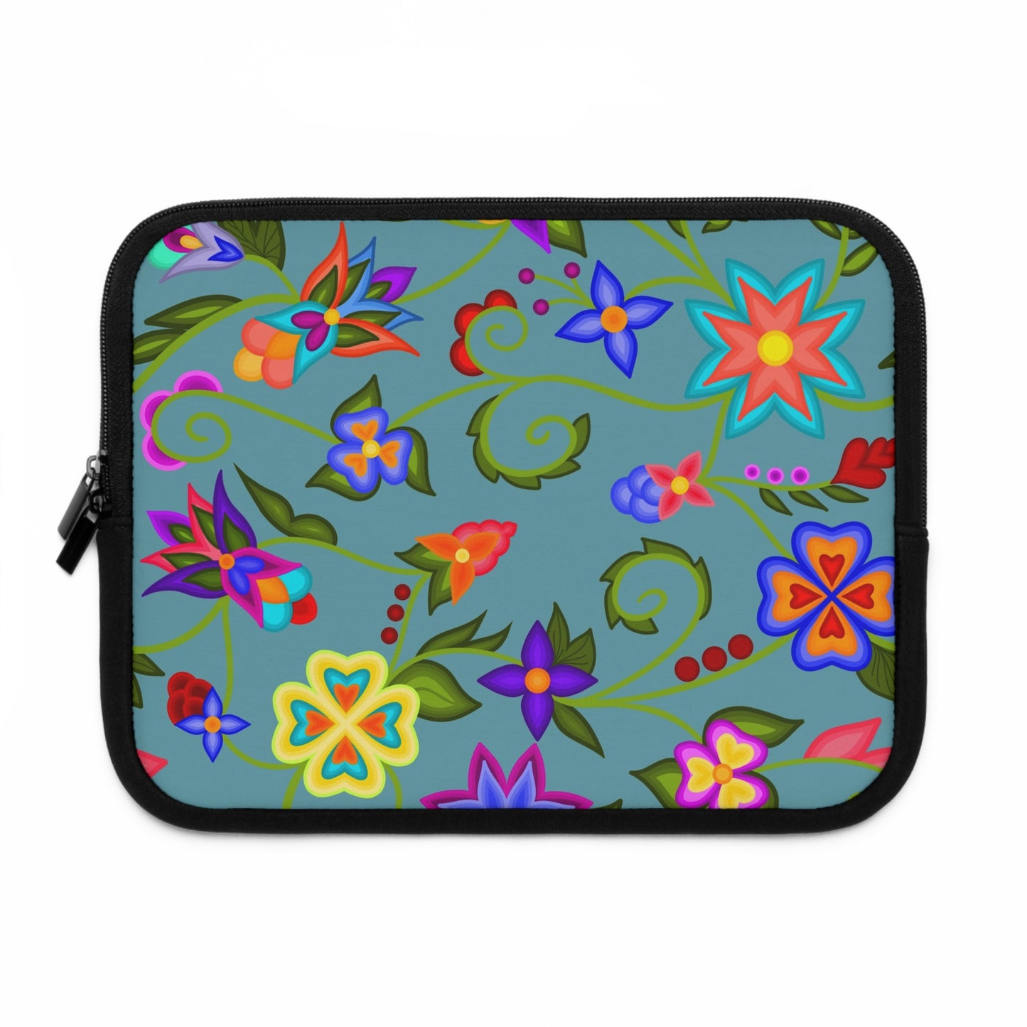 Ocean Floral Laptop Case