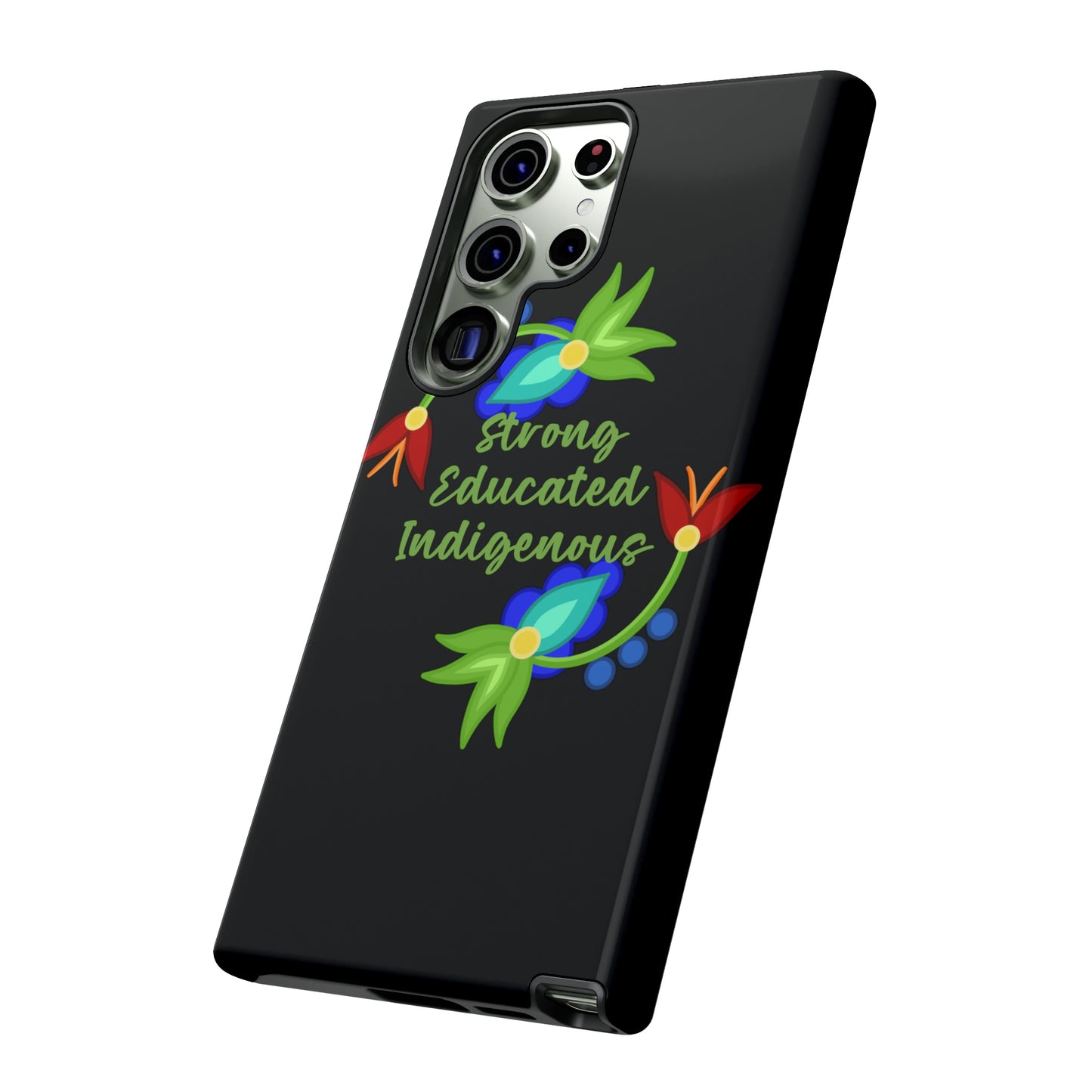 Strong Educated Indigenous Floral Phone Case