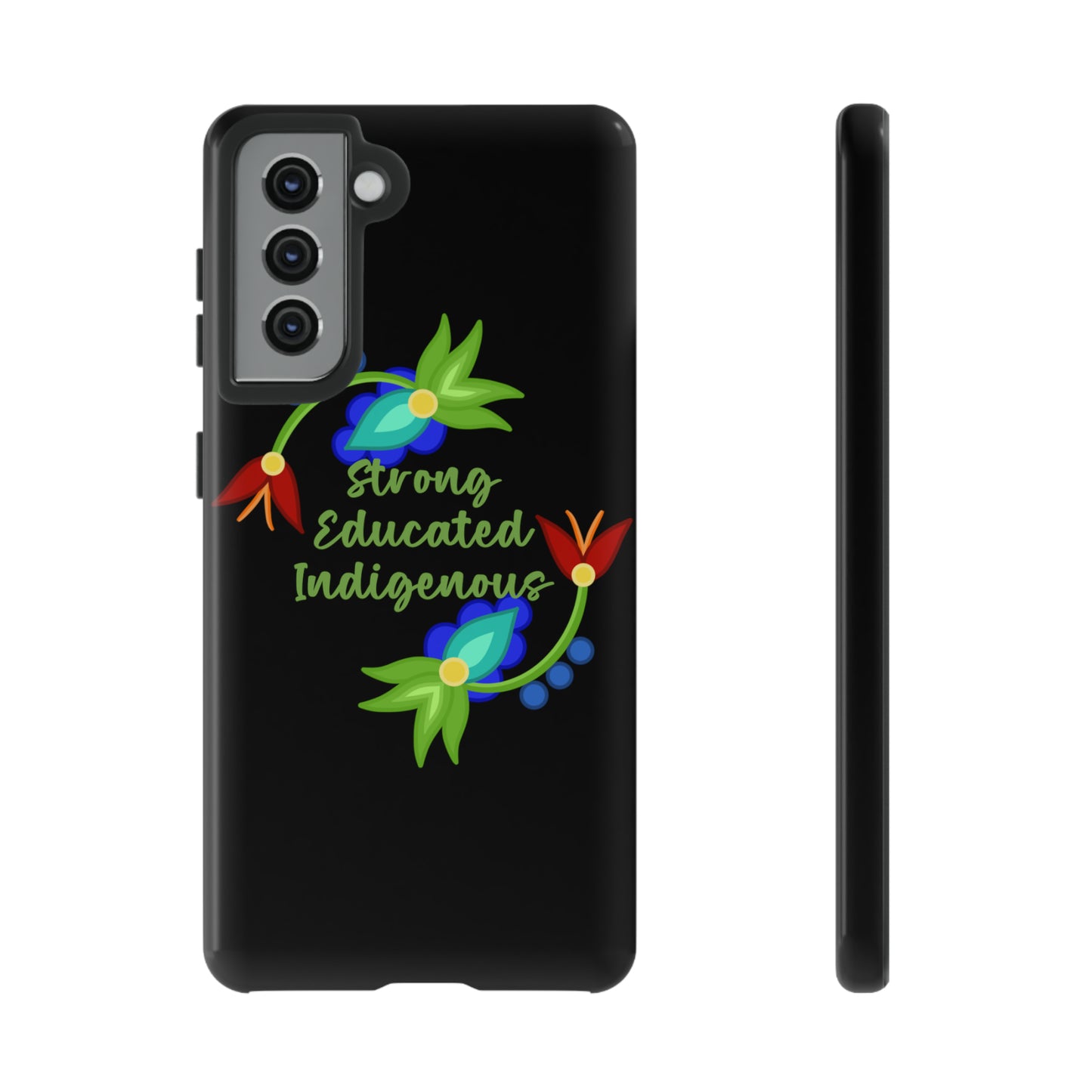 Strong Educated Indigenous Floral Phone Case