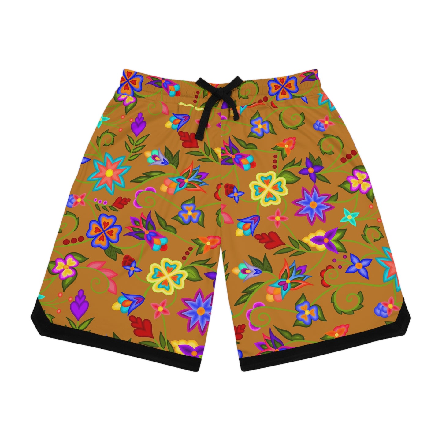 Moosehide Floral Basketball Shorts