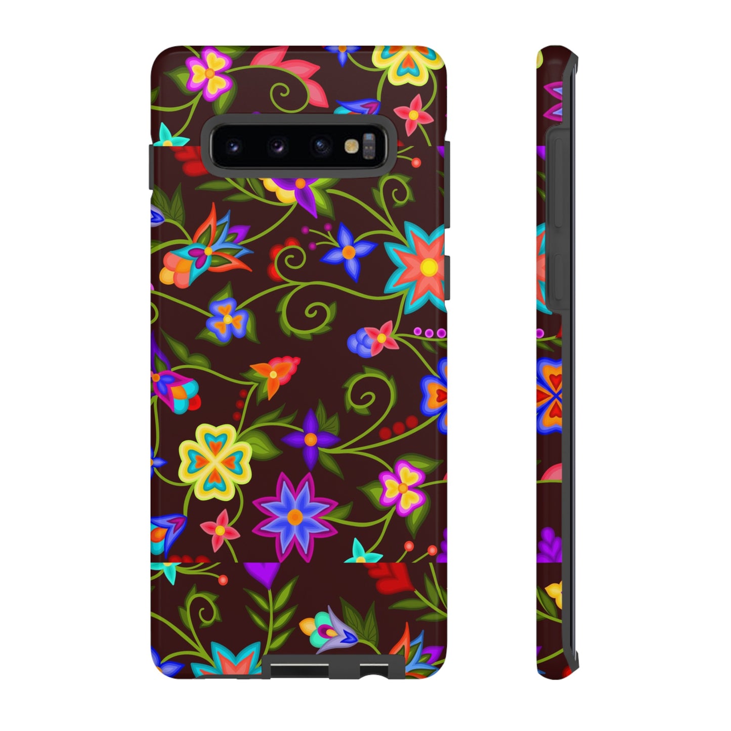 Mahogany Floral Phone Case