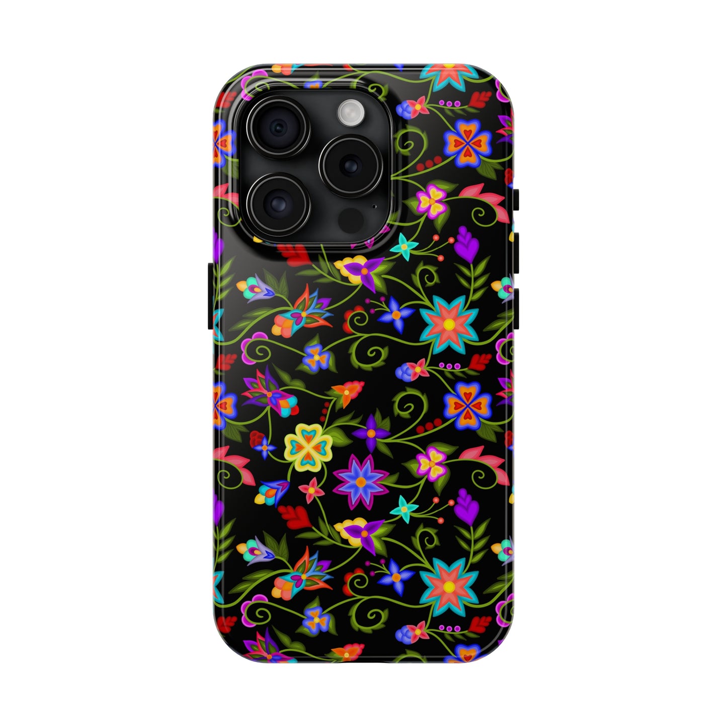 Raven Floral Phone Case