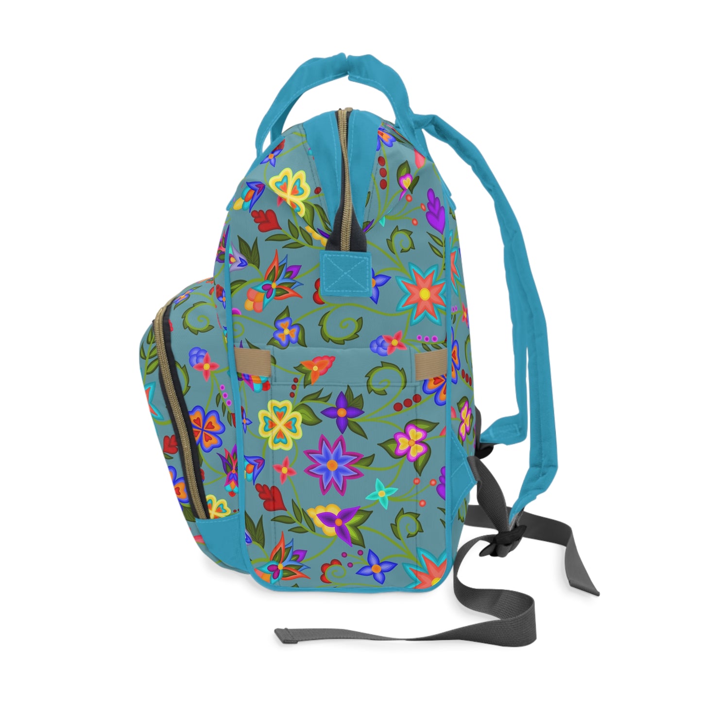 Ocean Floral Backpack