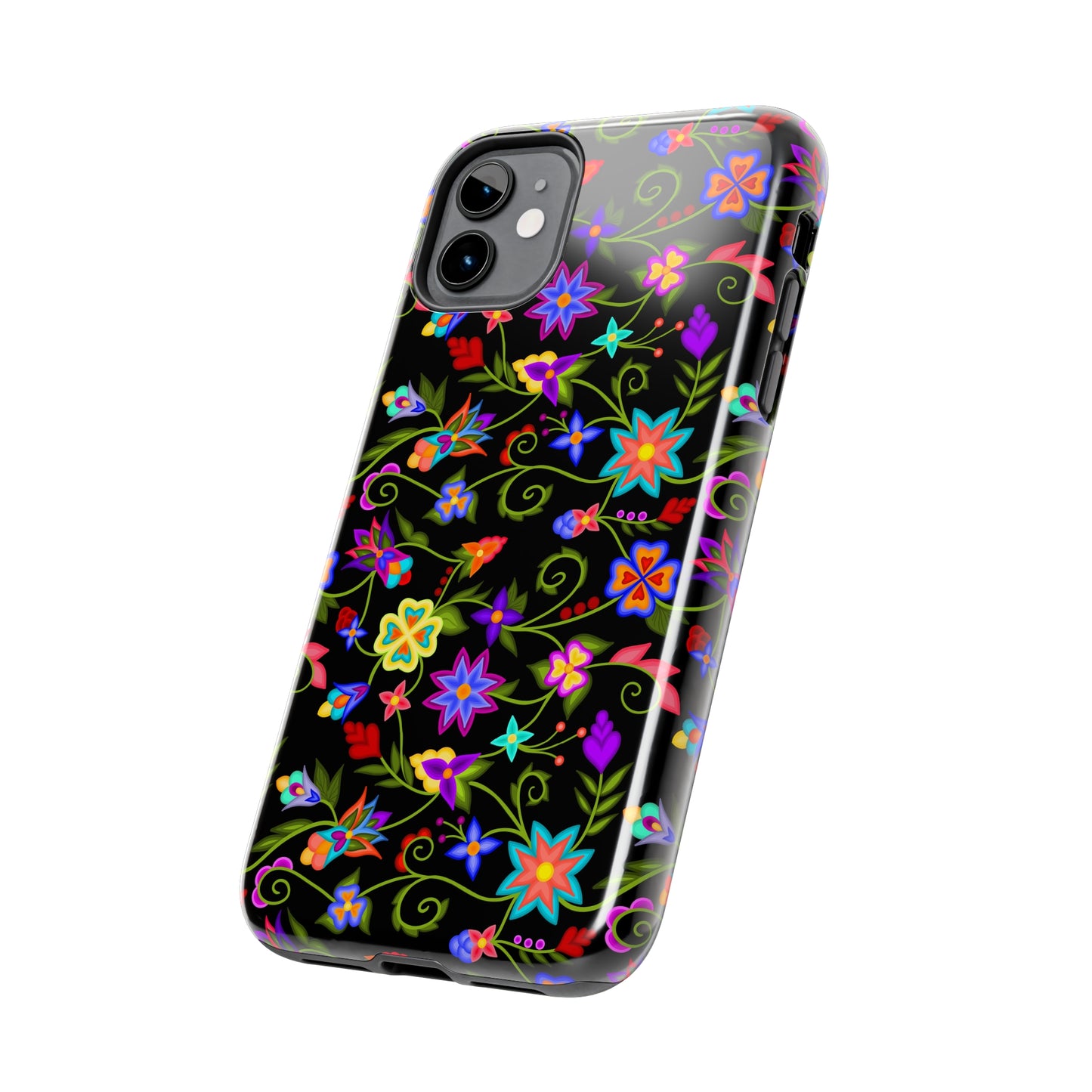 Raven Floral Phone Case