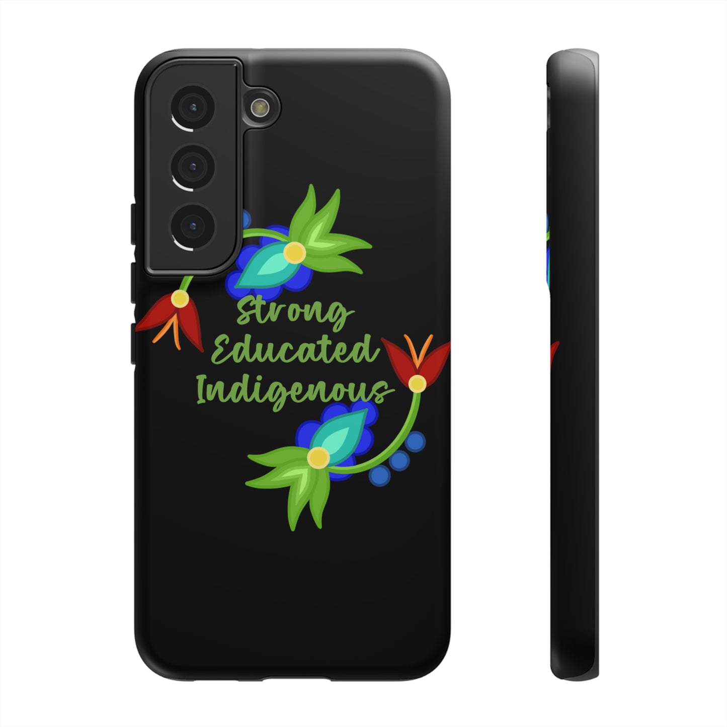 Strong Educated Indigenous Floral Phone Case