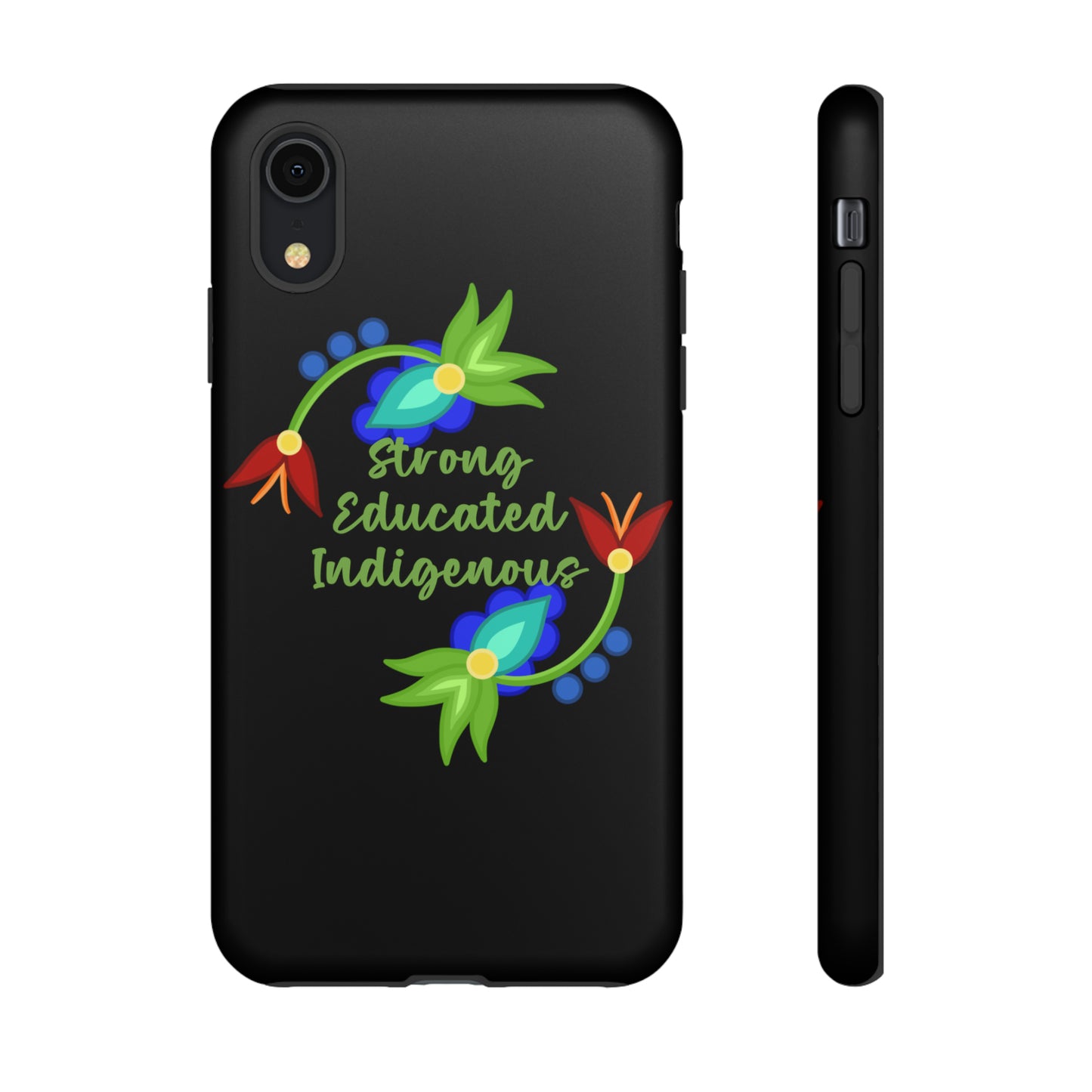 Strong Educated Indigenous Floral Phone Case