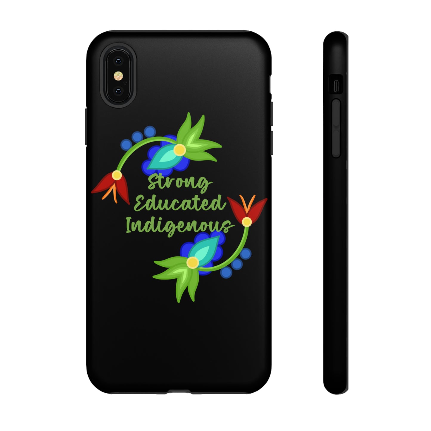 Strong Educated Indigenous Floral Phone Case