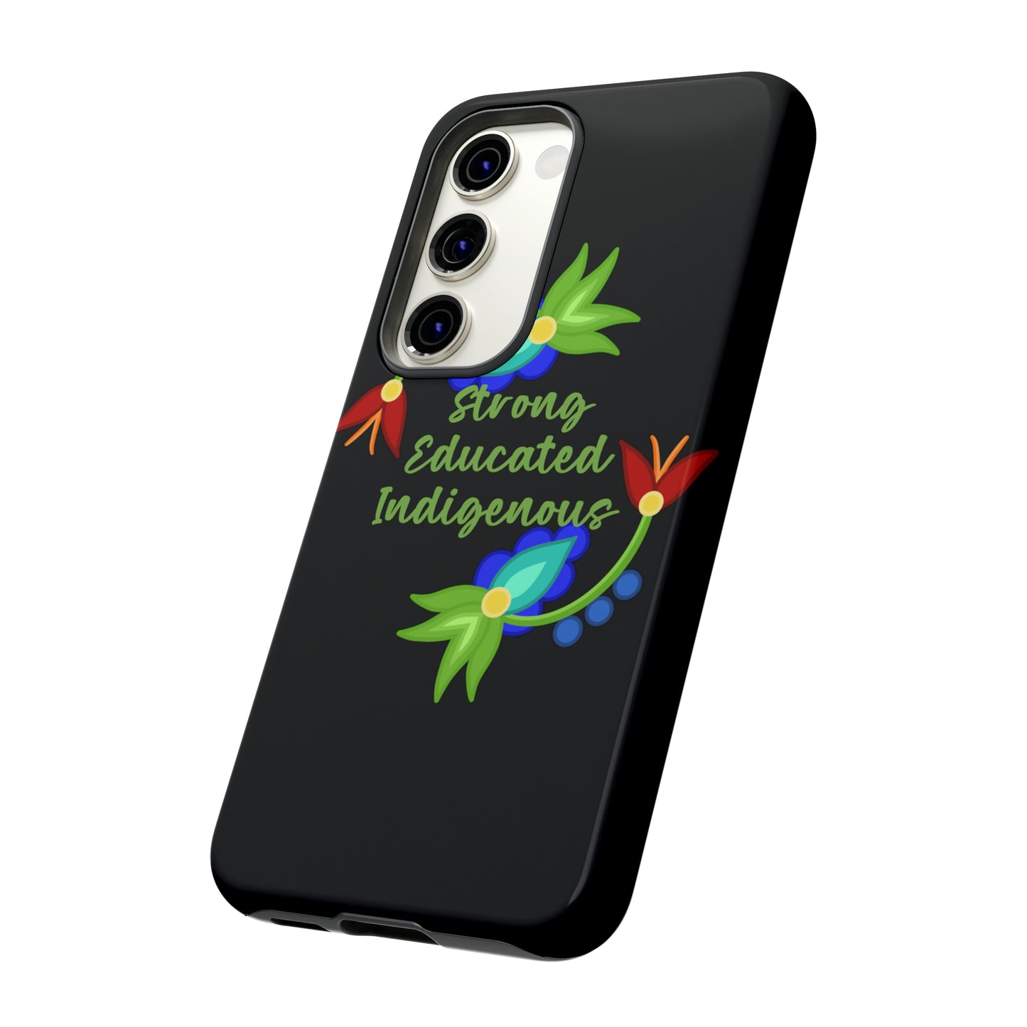 Strong Educated Indigenous Floral Phone Case