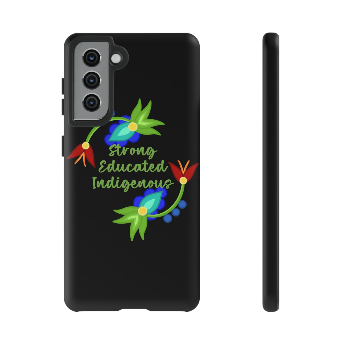 Strong Educated Indigenous Floral Phone Case