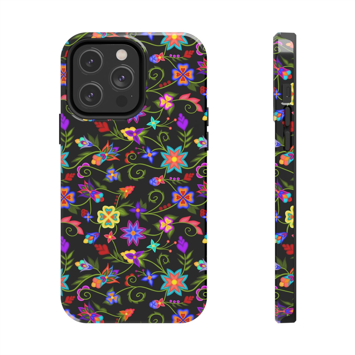 Raven Floral Phone Case