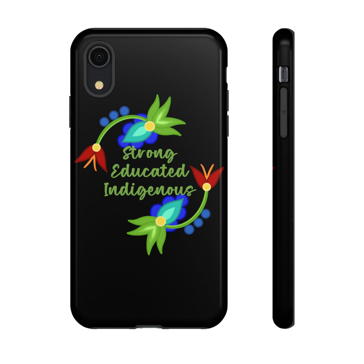 Strong Educated Indigenous Floral Phone Case