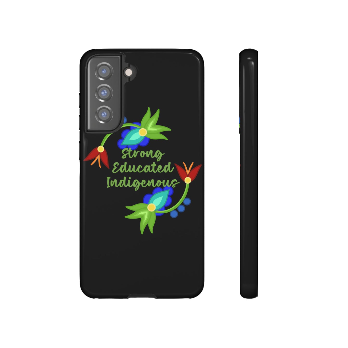 Strong Educated Indigenous Floral Phone Case