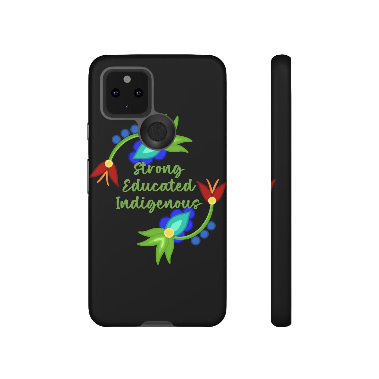 Strong Educated Indigenous Floral Phone Case