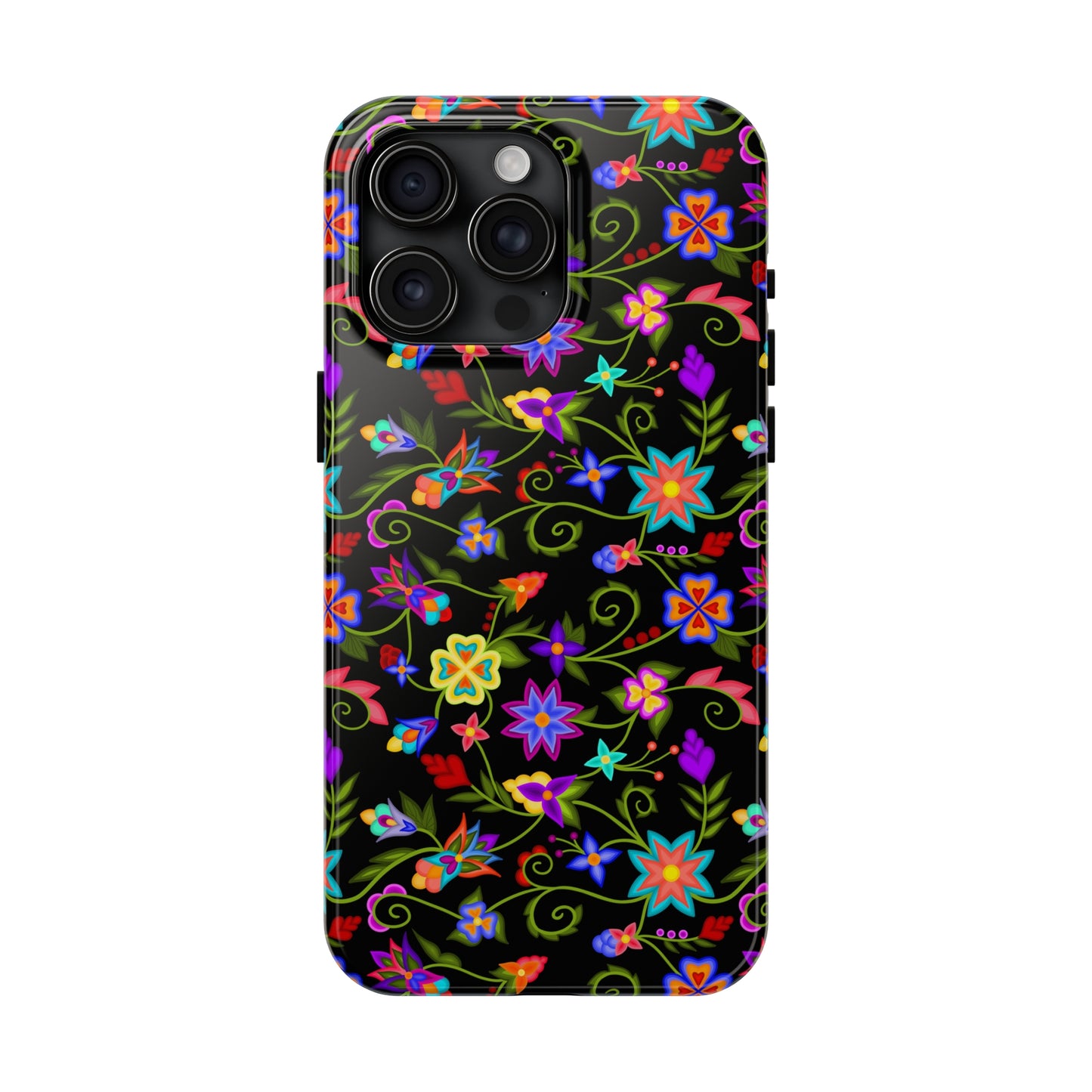 Raven Floral Phone Case