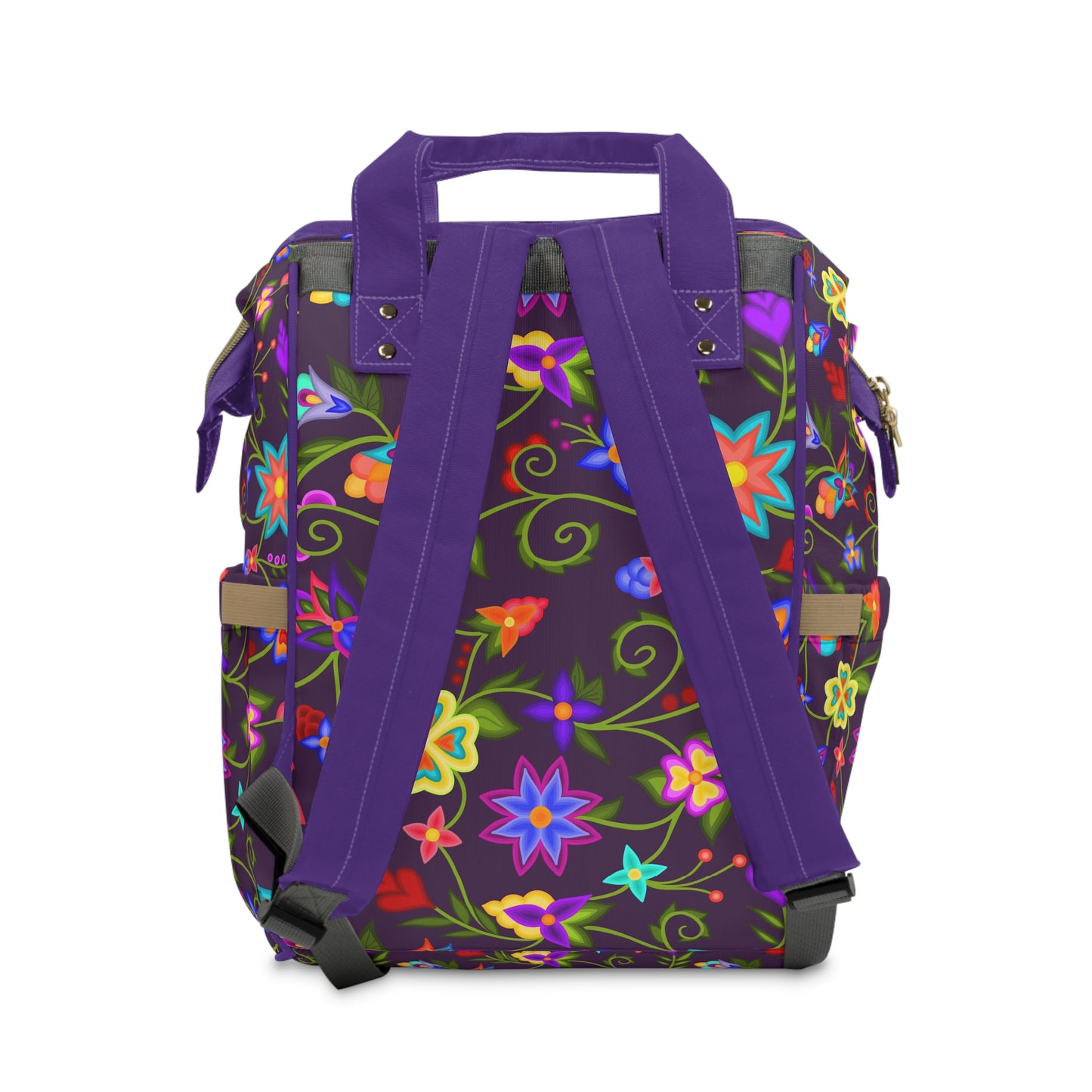 Amethyst Floral Backpack