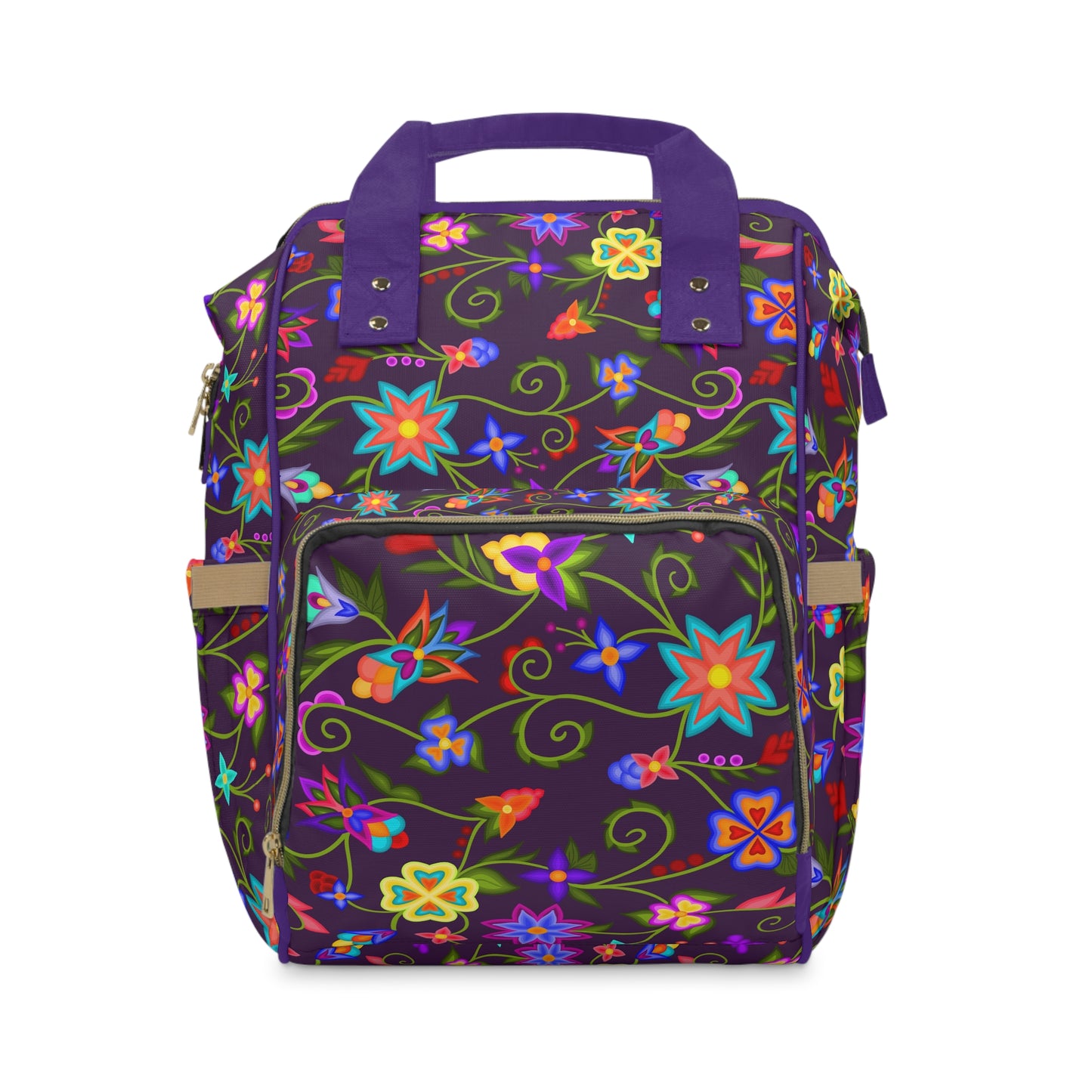 Amethyst Floral Backpack