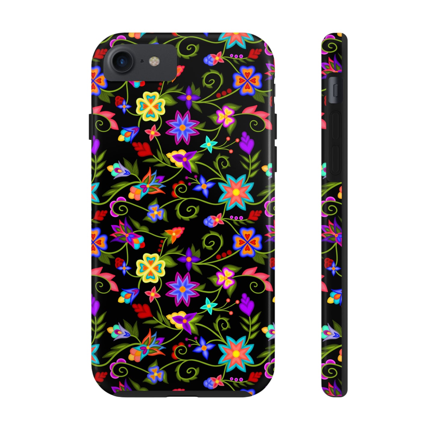 Raven Floral Phone Case