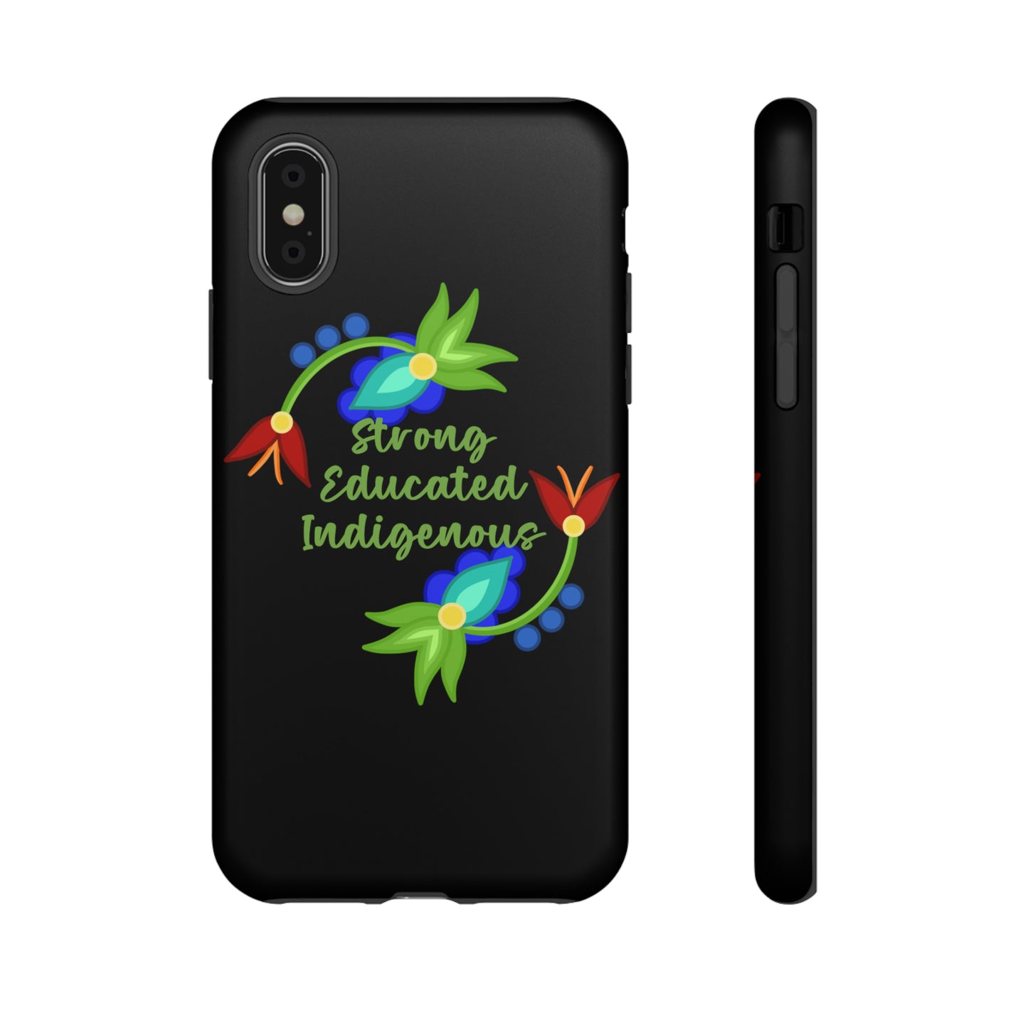 Strong Educated Indigenous Floral Phone Case