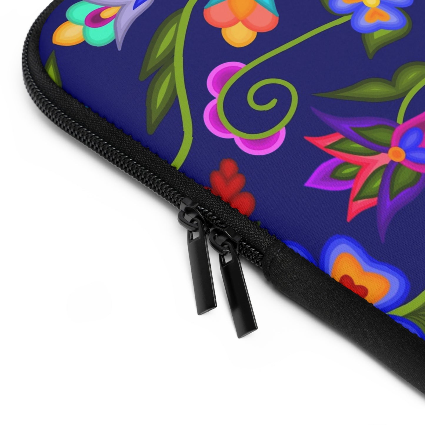 Blueberry Floral Laptop Sleeve