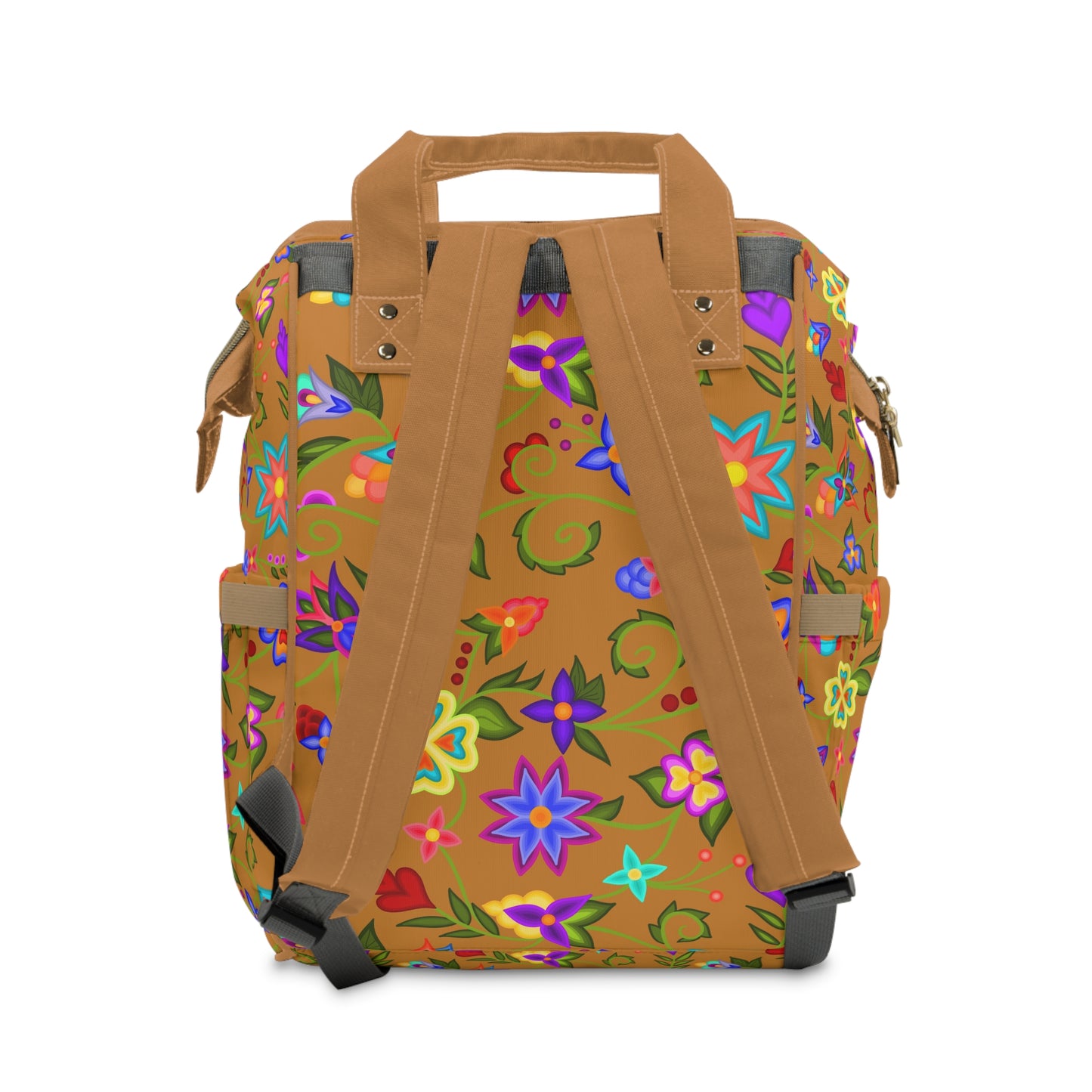 Moosehide Floral Backpack