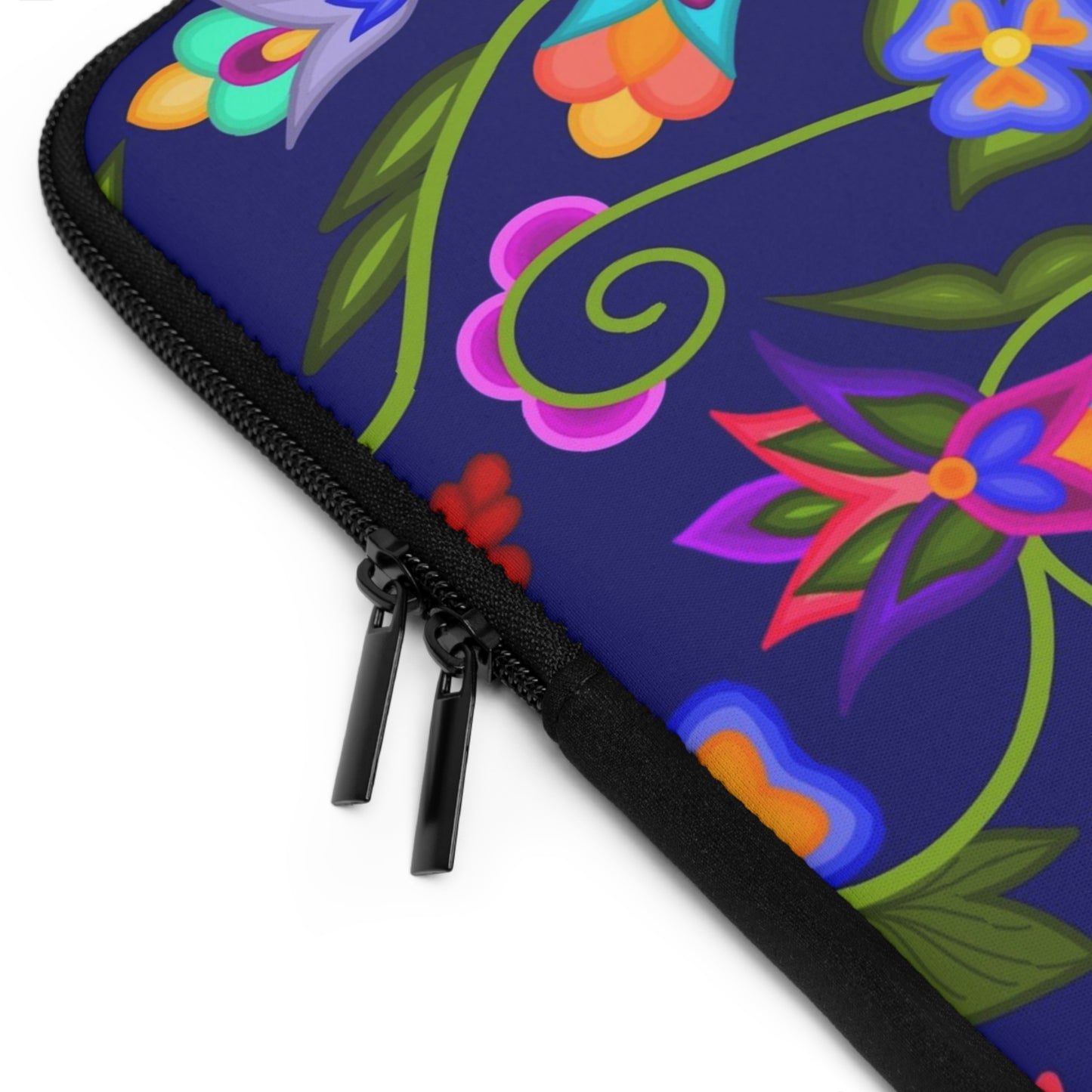 Blueberry Floral Laptop Sleeve