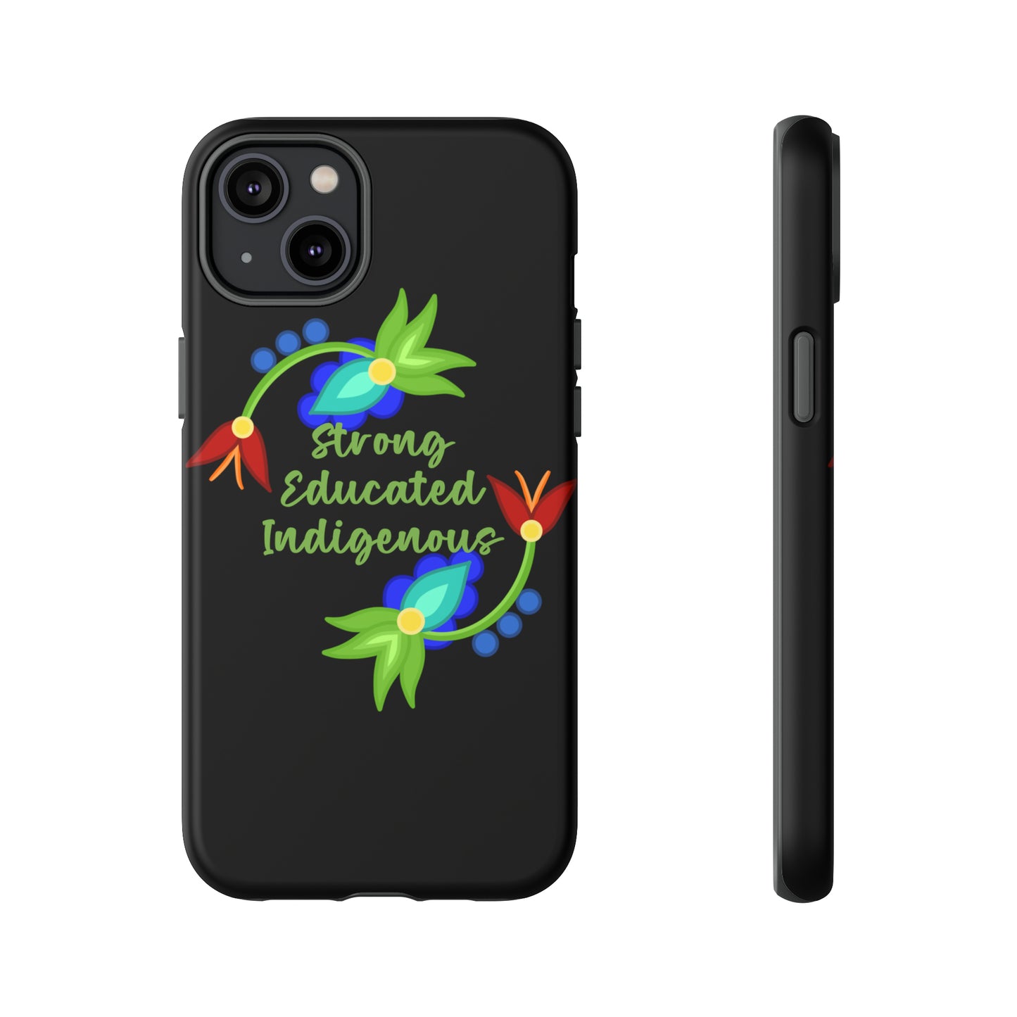 Strong Educated Indigenous Floral Phone Case