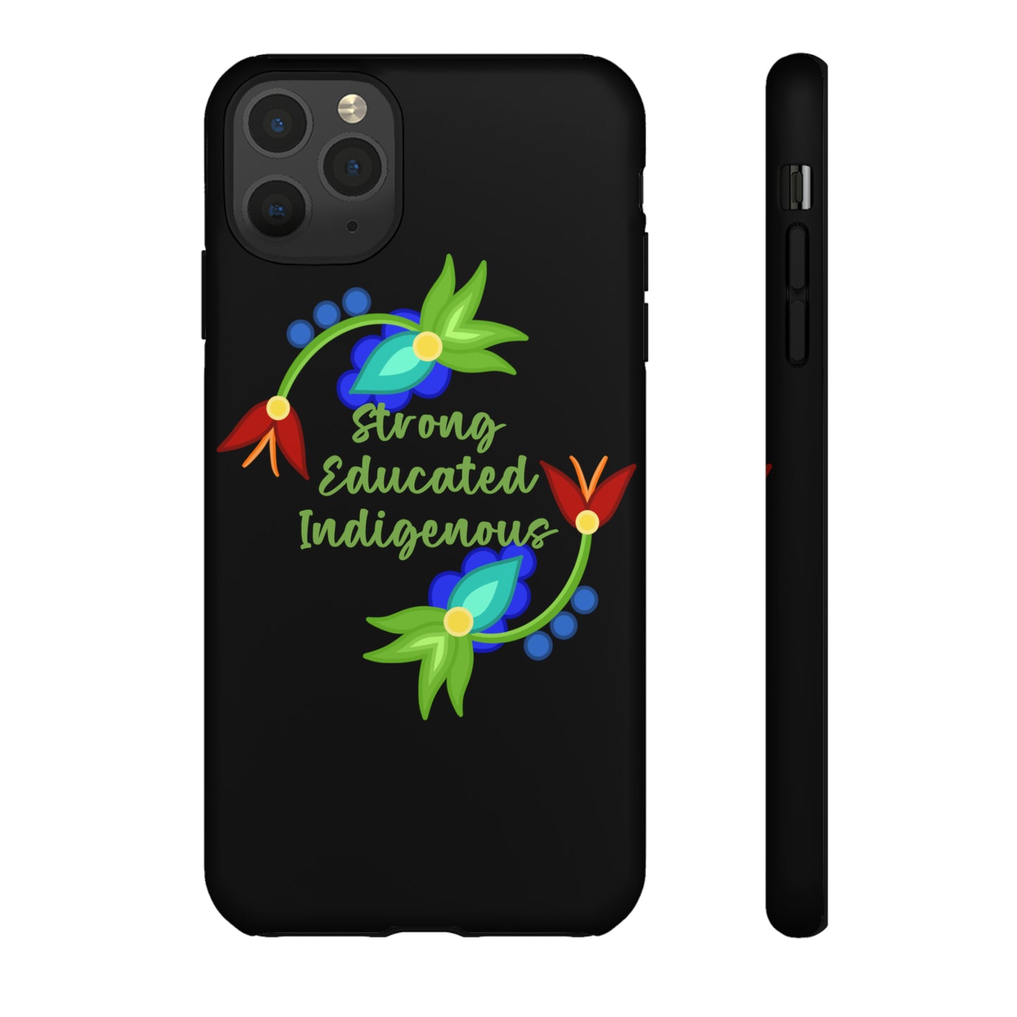 Strong Educated Indigenous Floral Phone Case