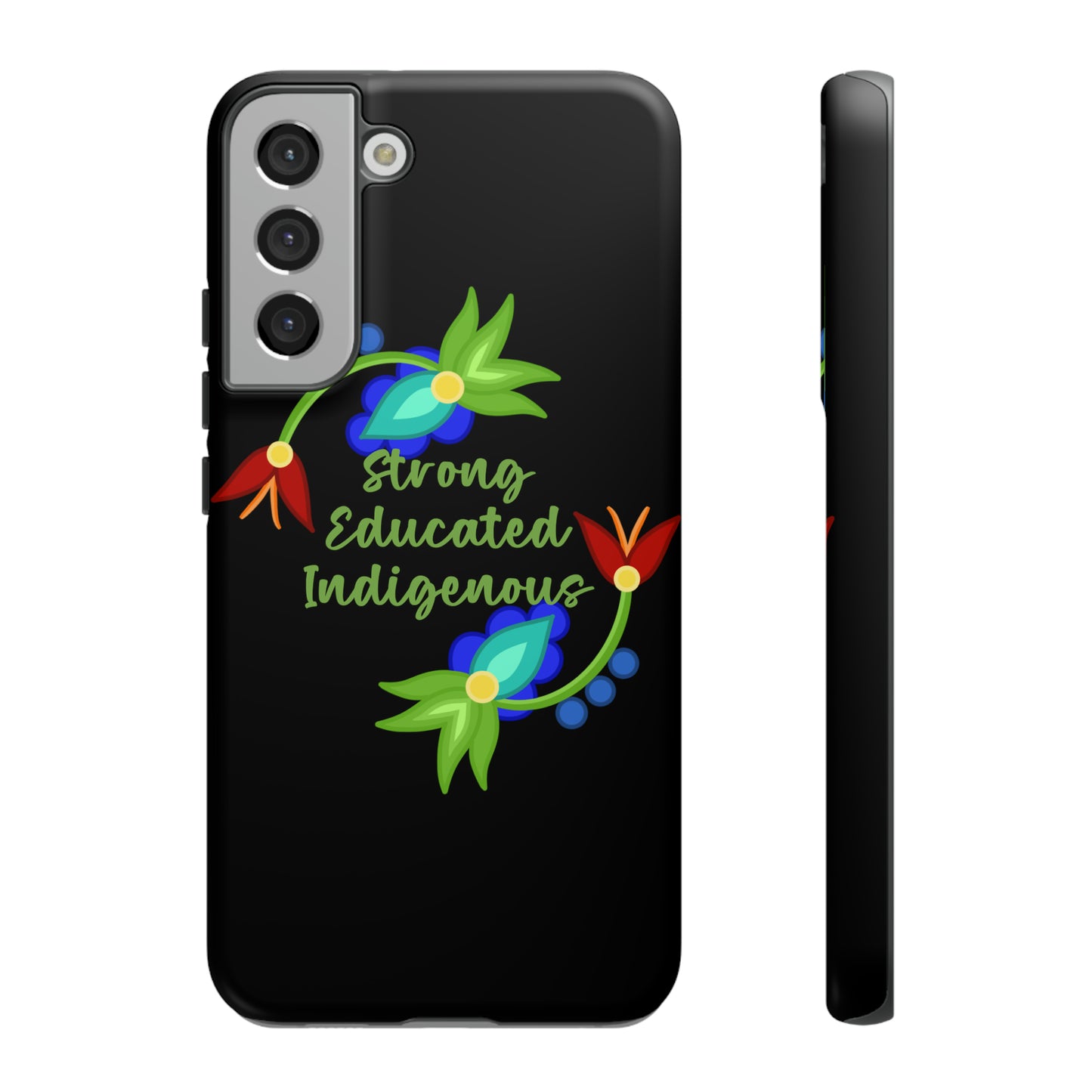 Strong Educated Indigenous Floral Phone Case