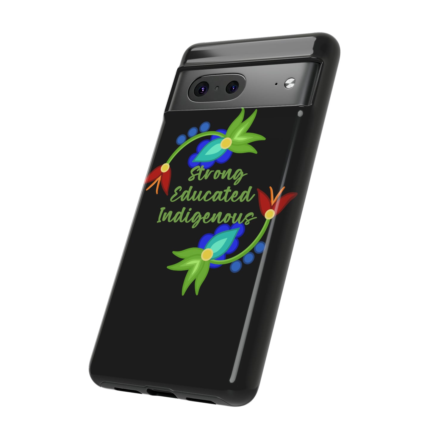 Strong Educated Indigenous Floral Phone Case