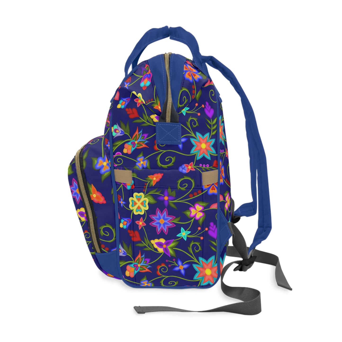 Blueberry Floral Backpack