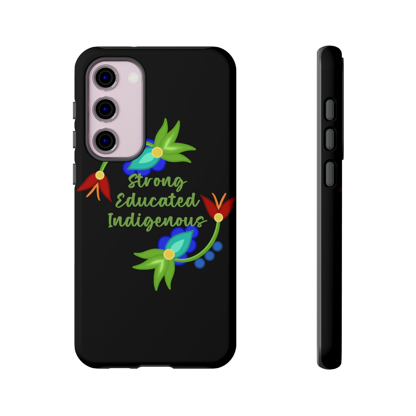 Strong Educated Indigenous Floral Phone Case