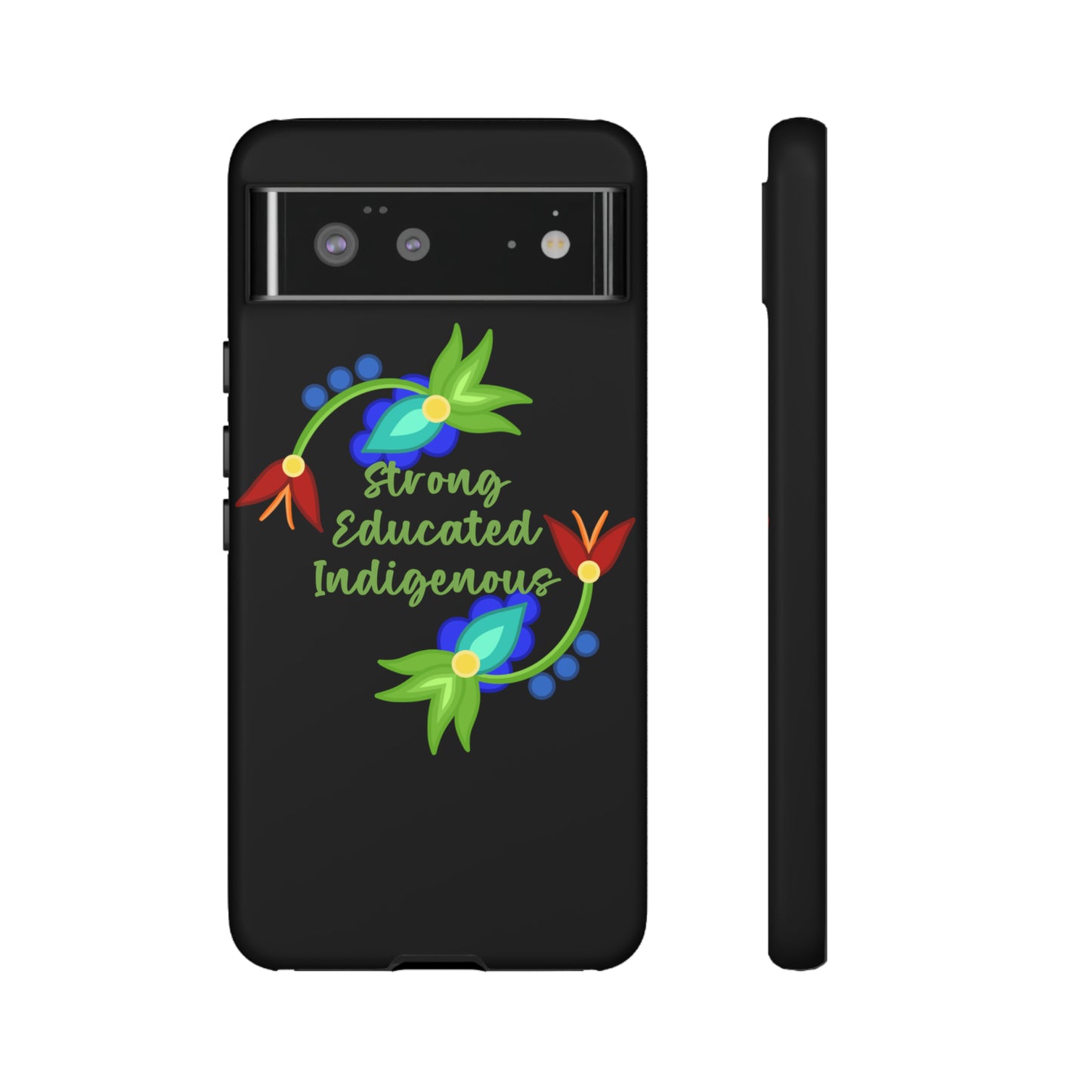 Strong Educated Indigenous Floral Phone Case