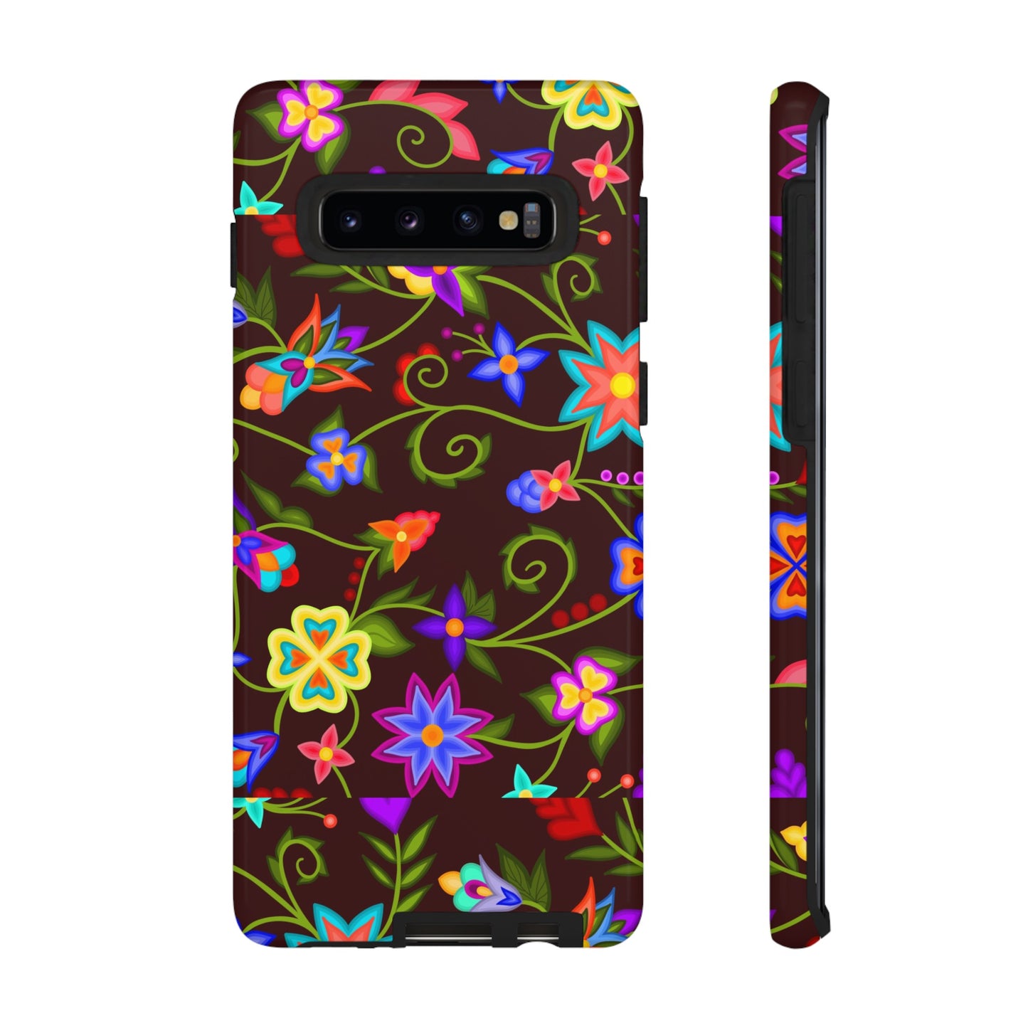 Mahogany Floral Phone Case