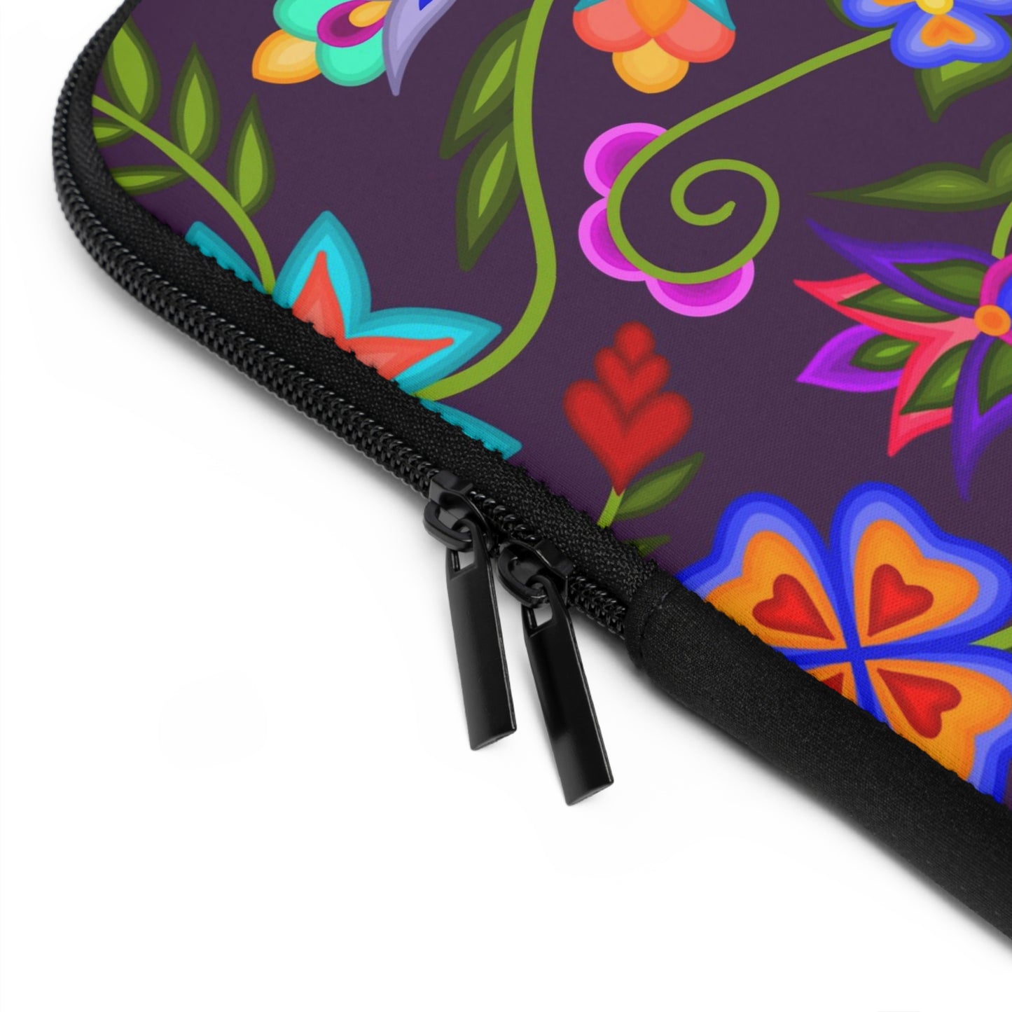 Amethyst Floral Laptop Sleeve