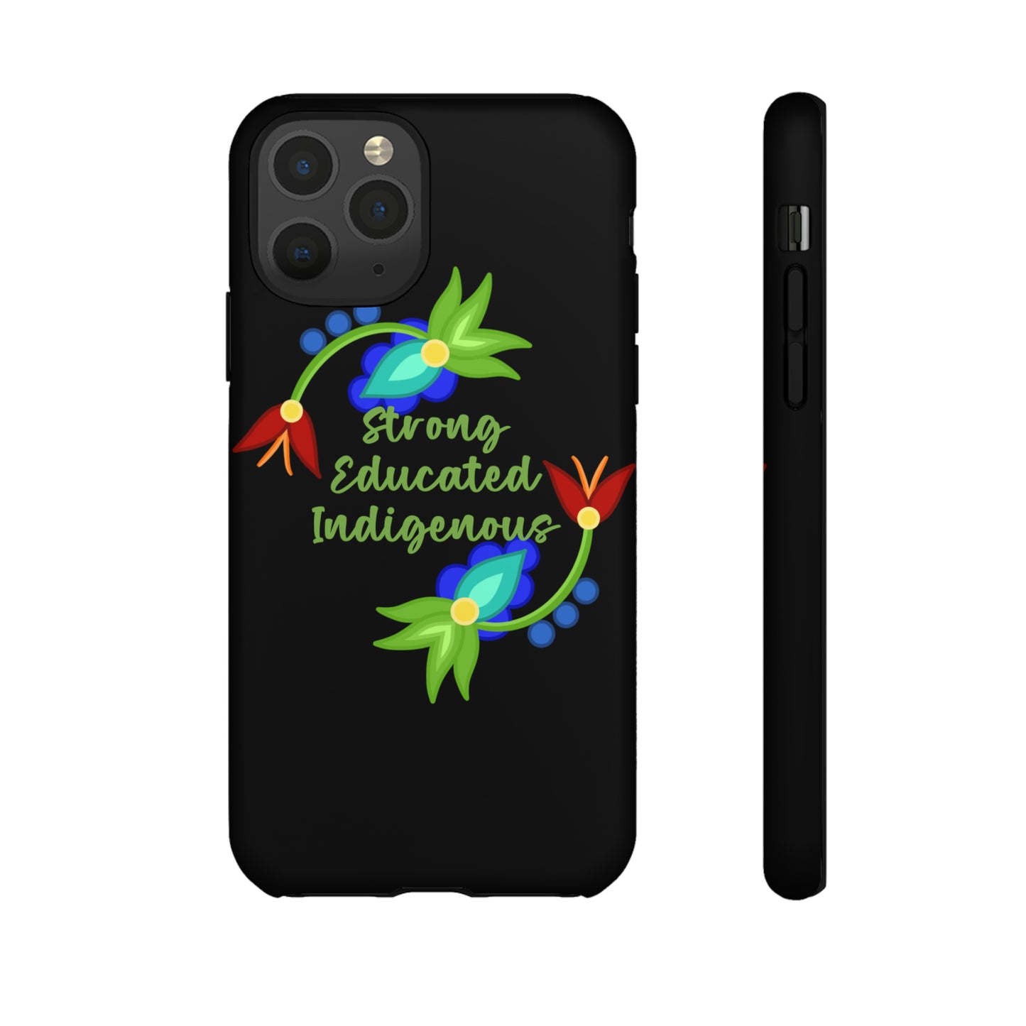 Strong Educated Indigenous Floral Phone Case