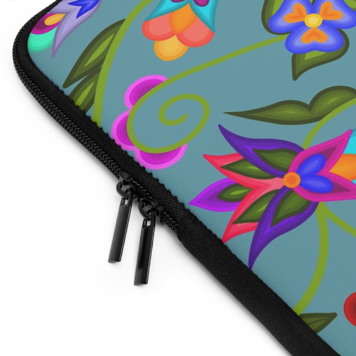 Ocean Floral Laptop Case