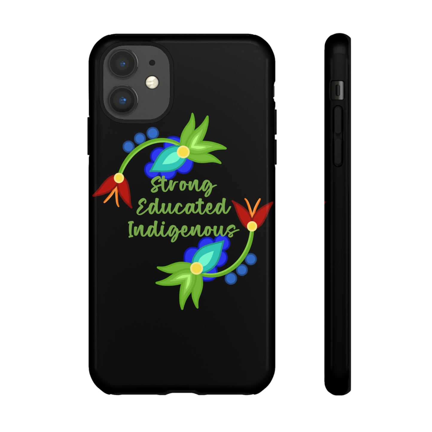 Strong Educated Indigenous Floral Phone Case