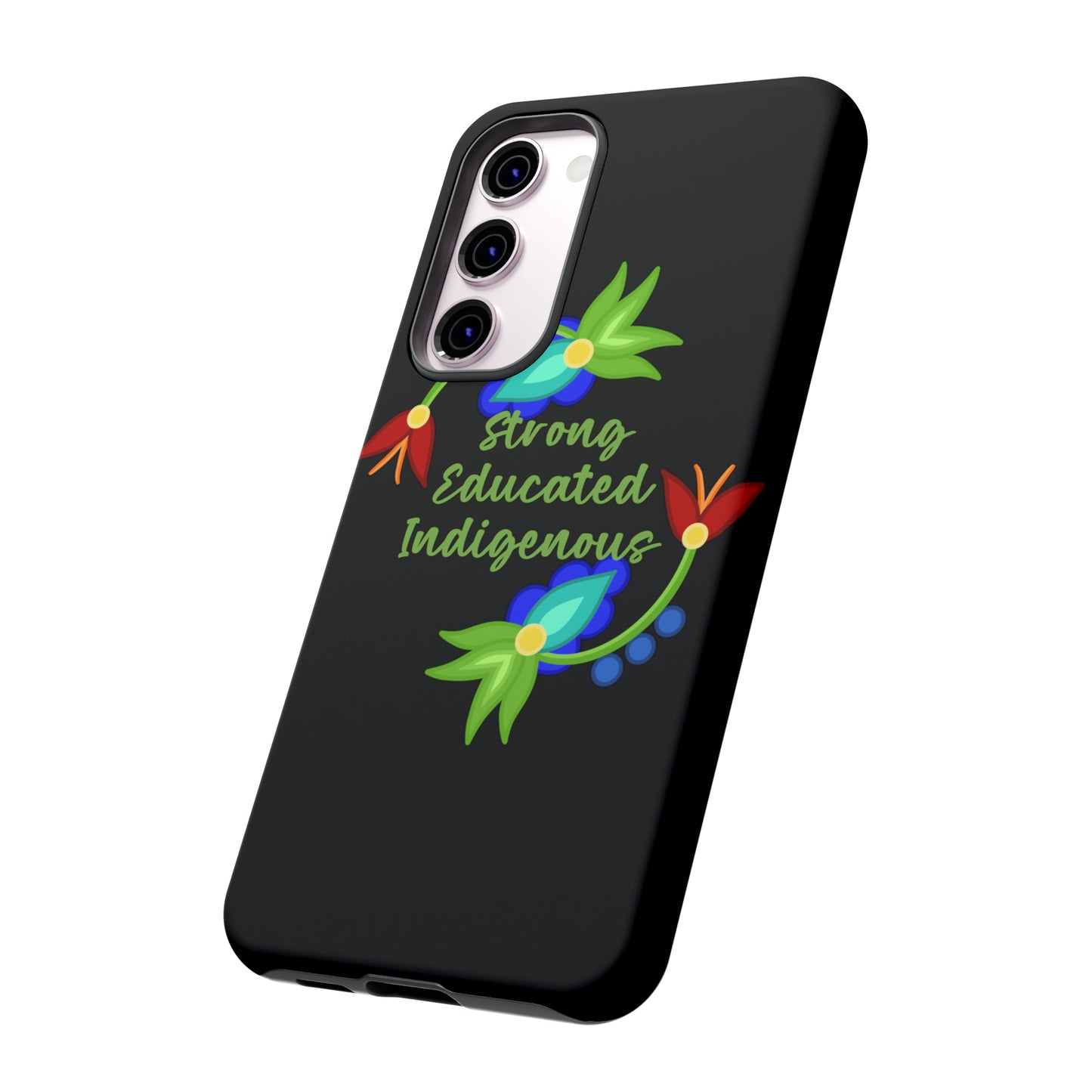 Strong Educated Indigenous Floral Phone Case