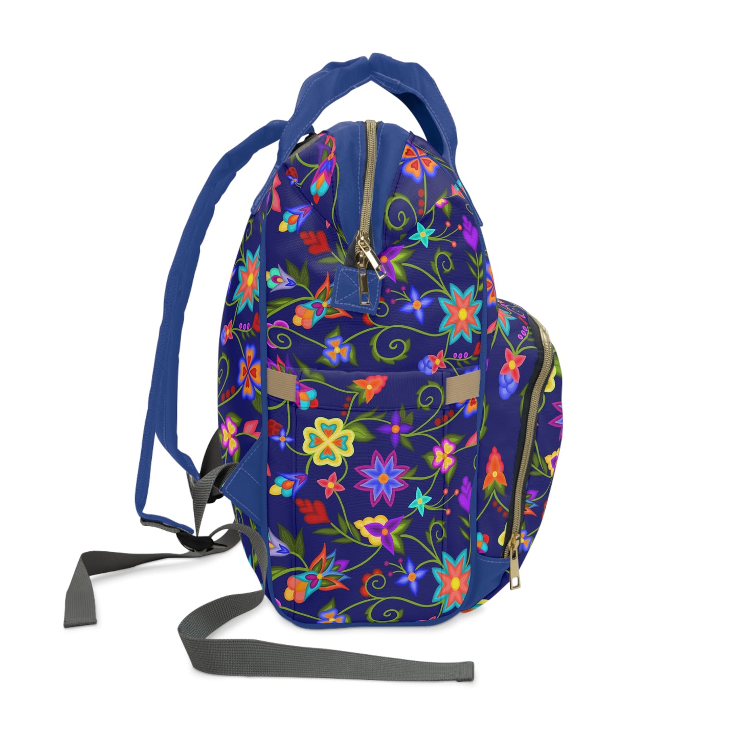 Blueberry Floral Backpack