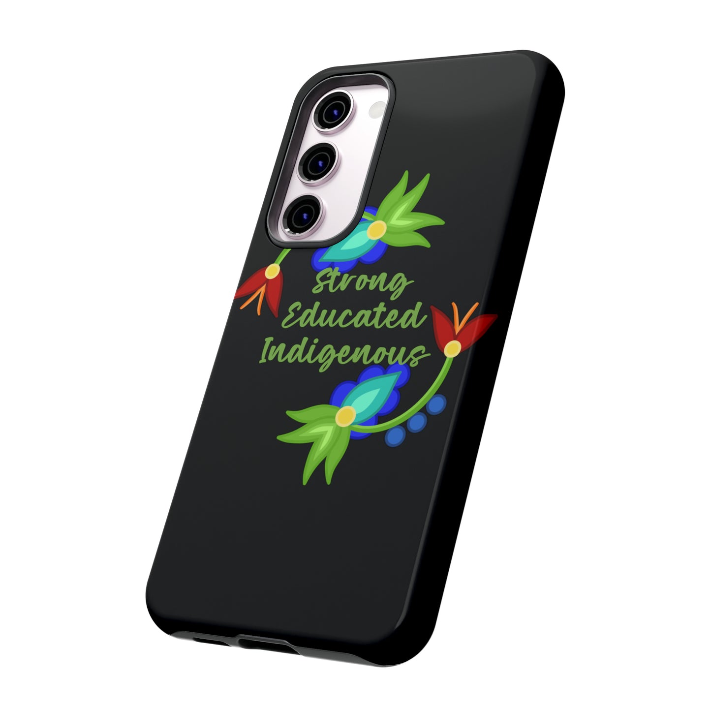 Strong Educated Indigenous Floral Phone Case