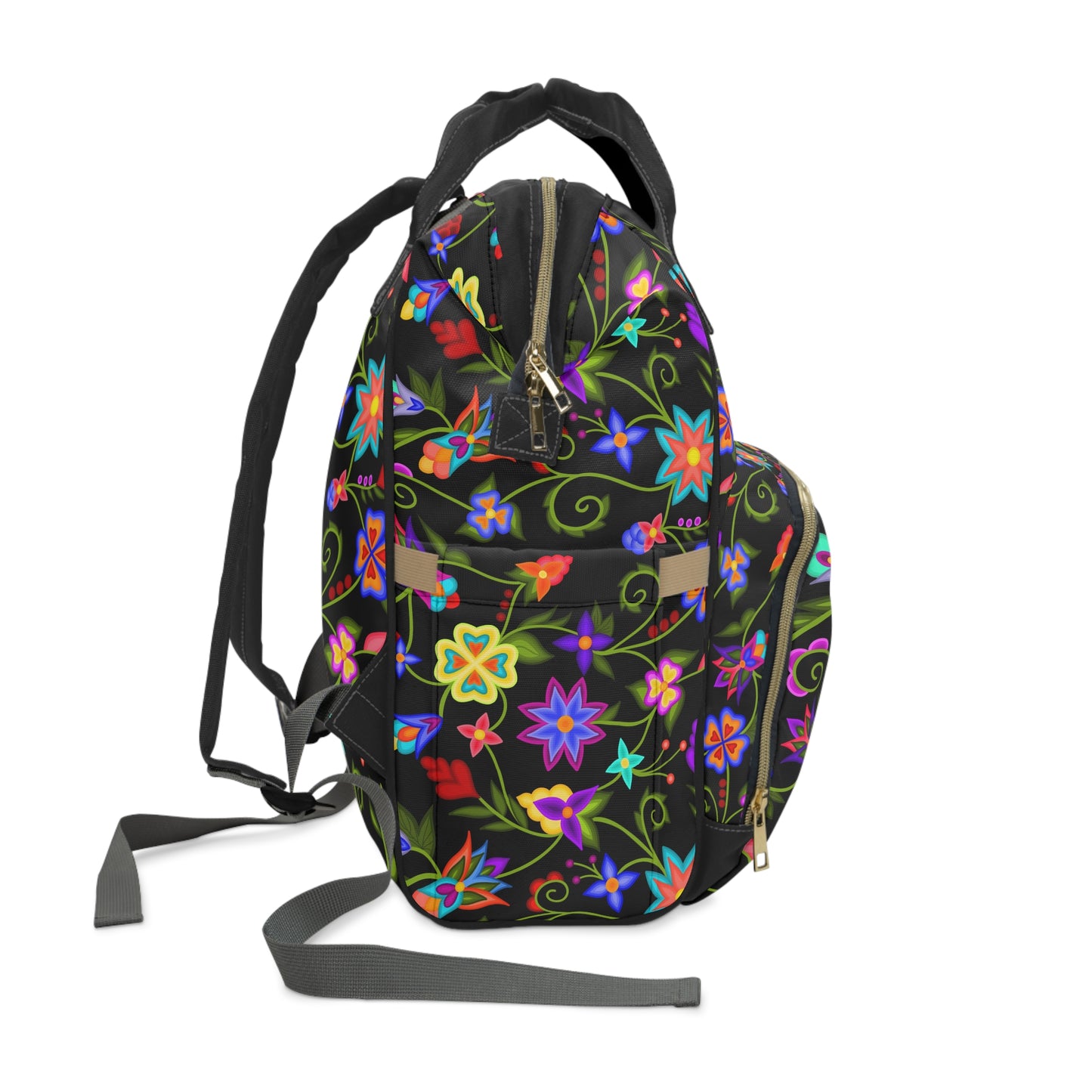 Raven Floral Backpack