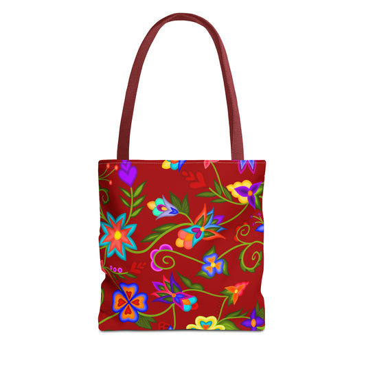 Cardinal Floral Tote Bag