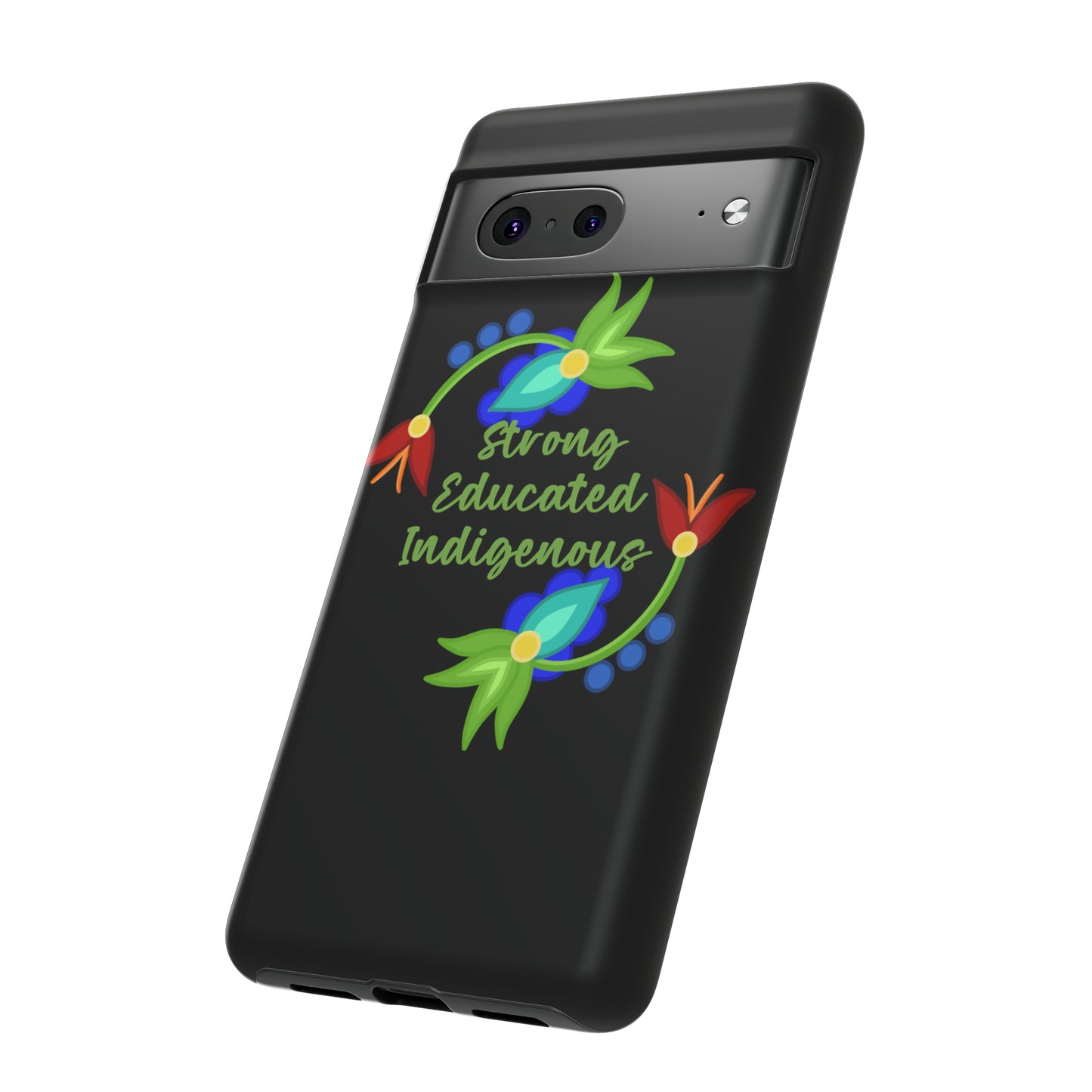 Strong Educated Indigenous Floral Phone Case