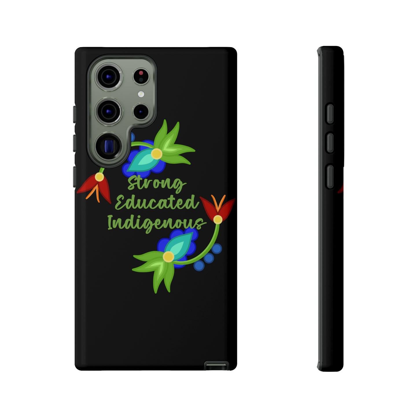 Strong Educated Indigenous Floral Phone Case