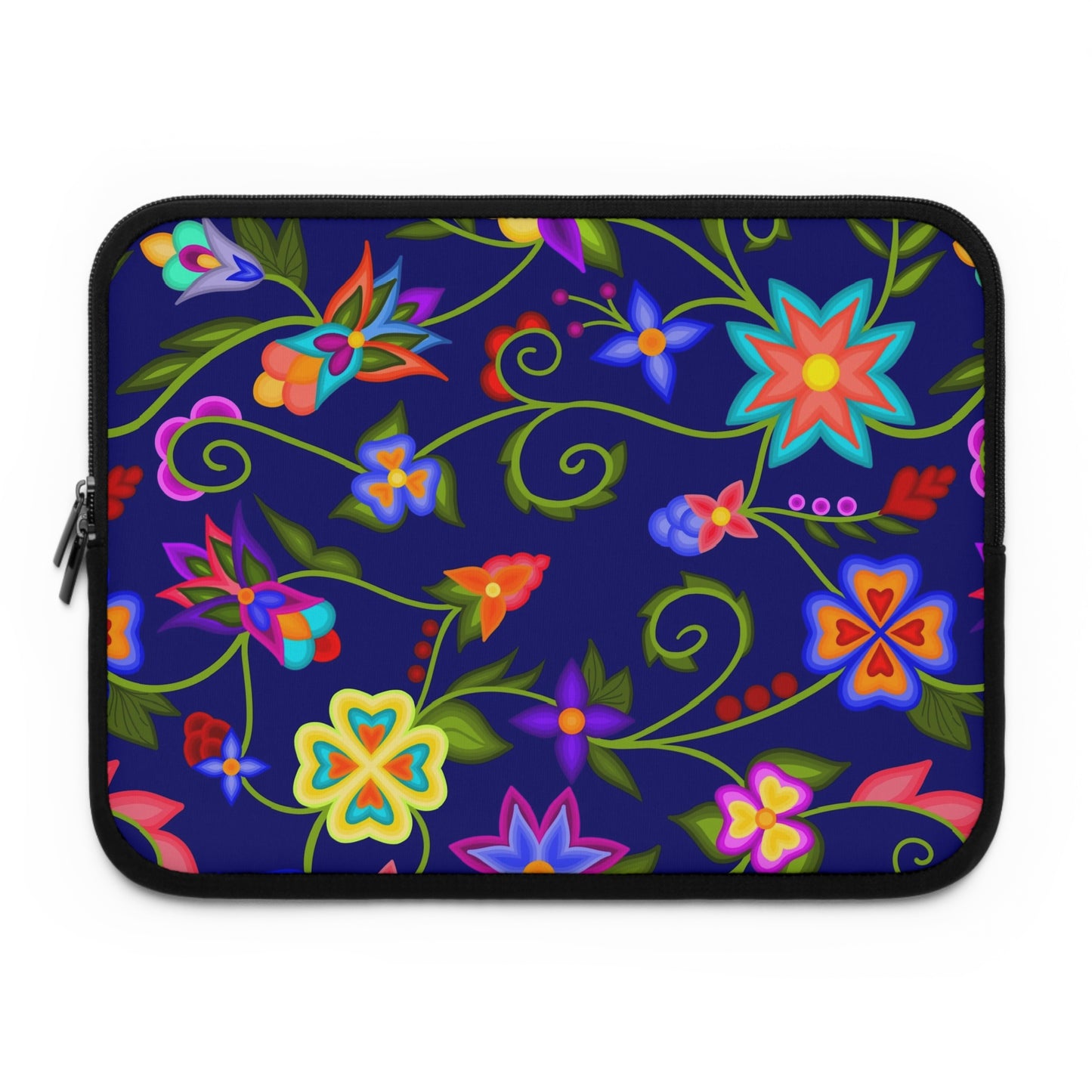 Blueberry Floral Laptop Sleeve