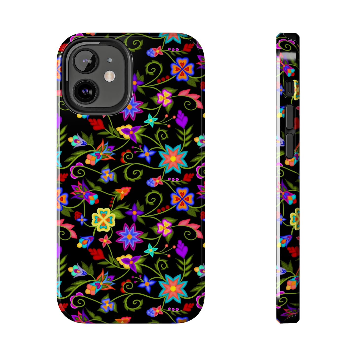 Raven Floral Phone Case